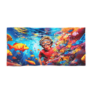 Fish Fantasy Beach Towel