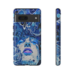 Phone Case, underwater design, Artistic design, Tough Case, Colorful whimsical water fantasy design, iPhone 15, 14, 13, 12, 11, Samsung, Pixel