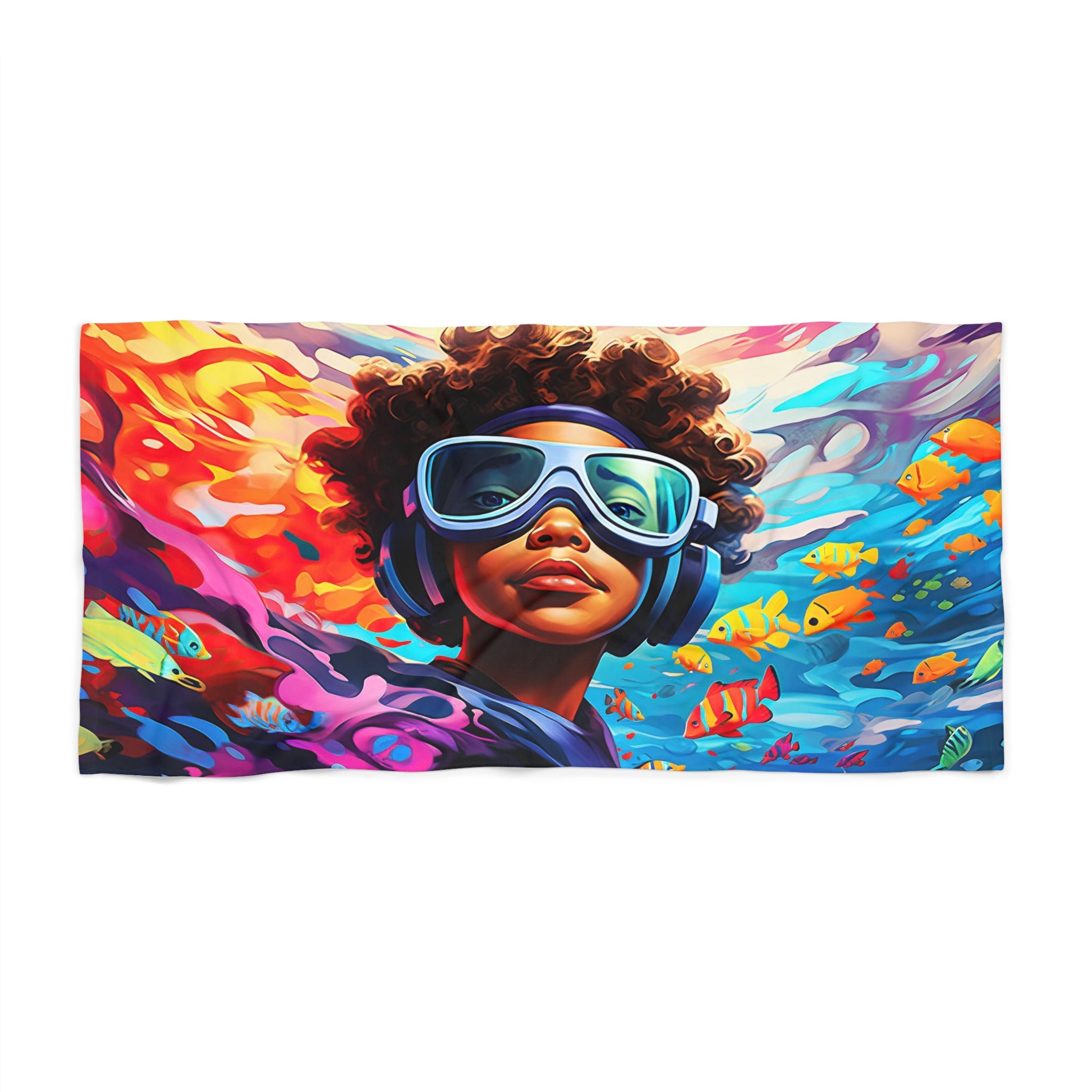 Reef Adventure Beach Towel