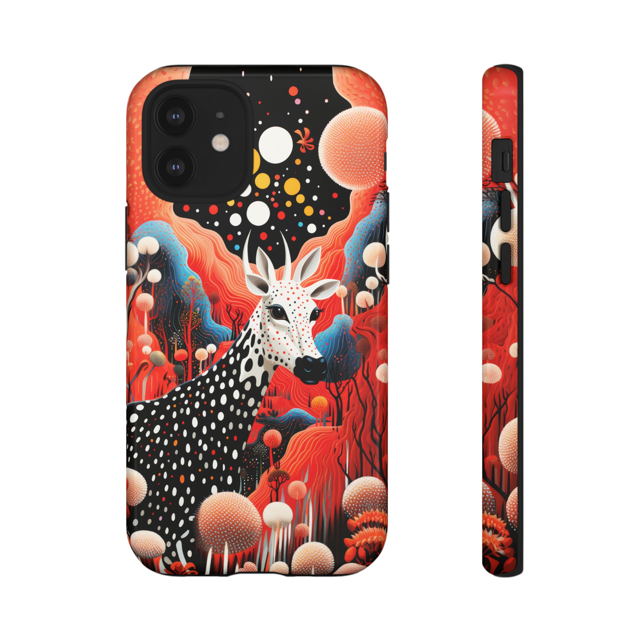 Spotted Elk in the rainbow forest Tough Cases