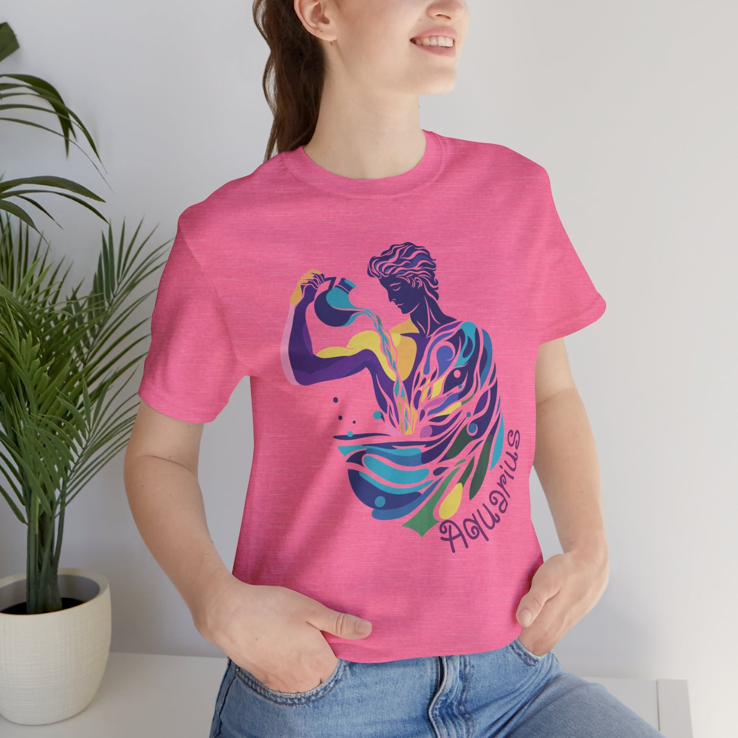 Aquarius Unisex Jersey Short Sleeve Tee
