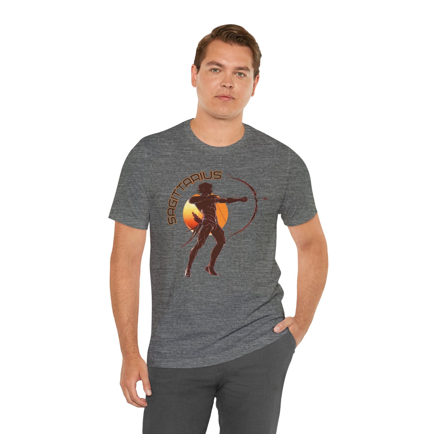 Sagittarius Unisex Jersey Short Sleeve Tee
