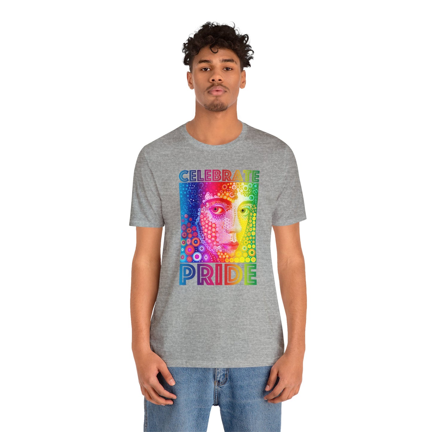 Celebrate Pride Unisex Jersey Short Sleeve Tee