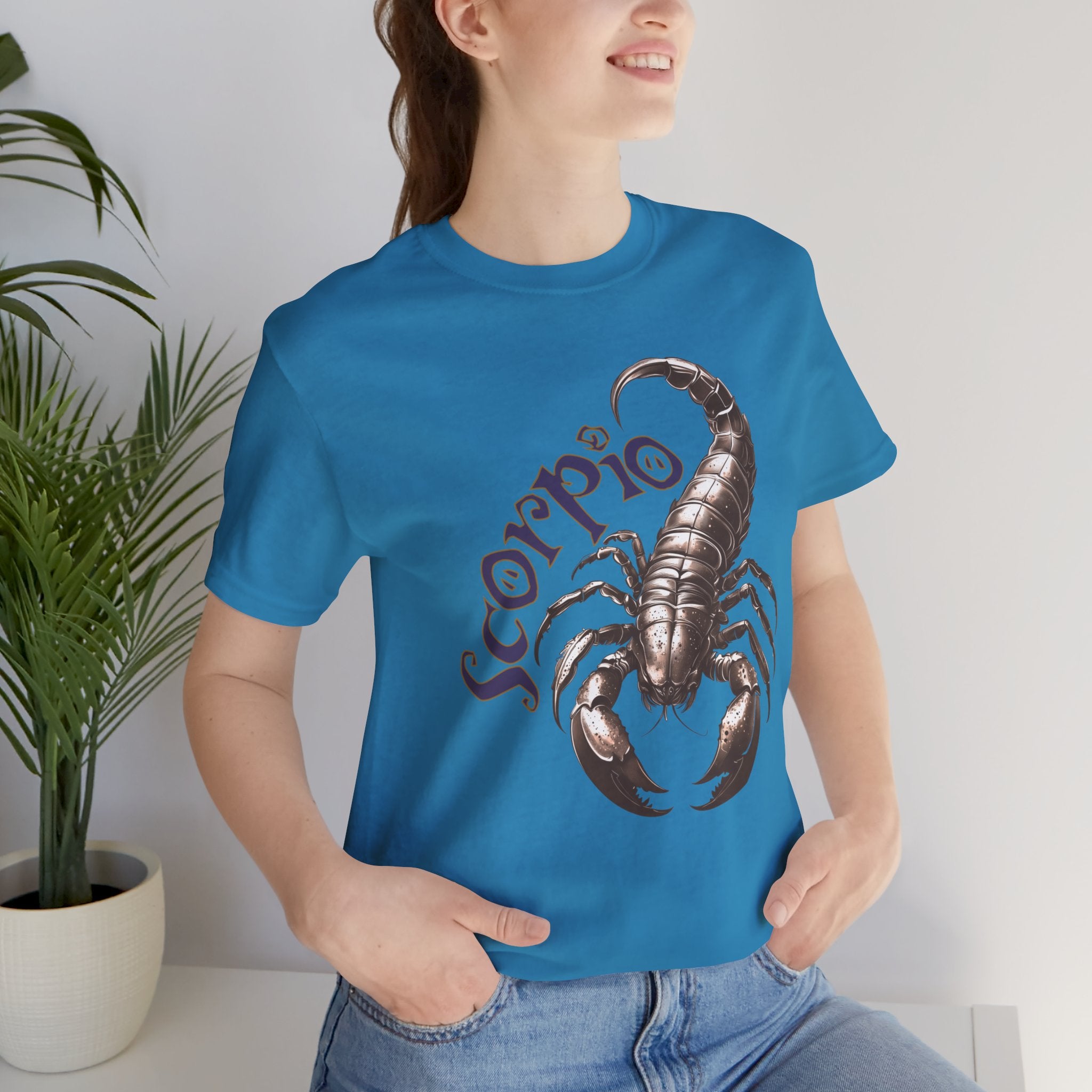 Scorpio Bronze graphic Unisex Jersey Short Sleeve Tee