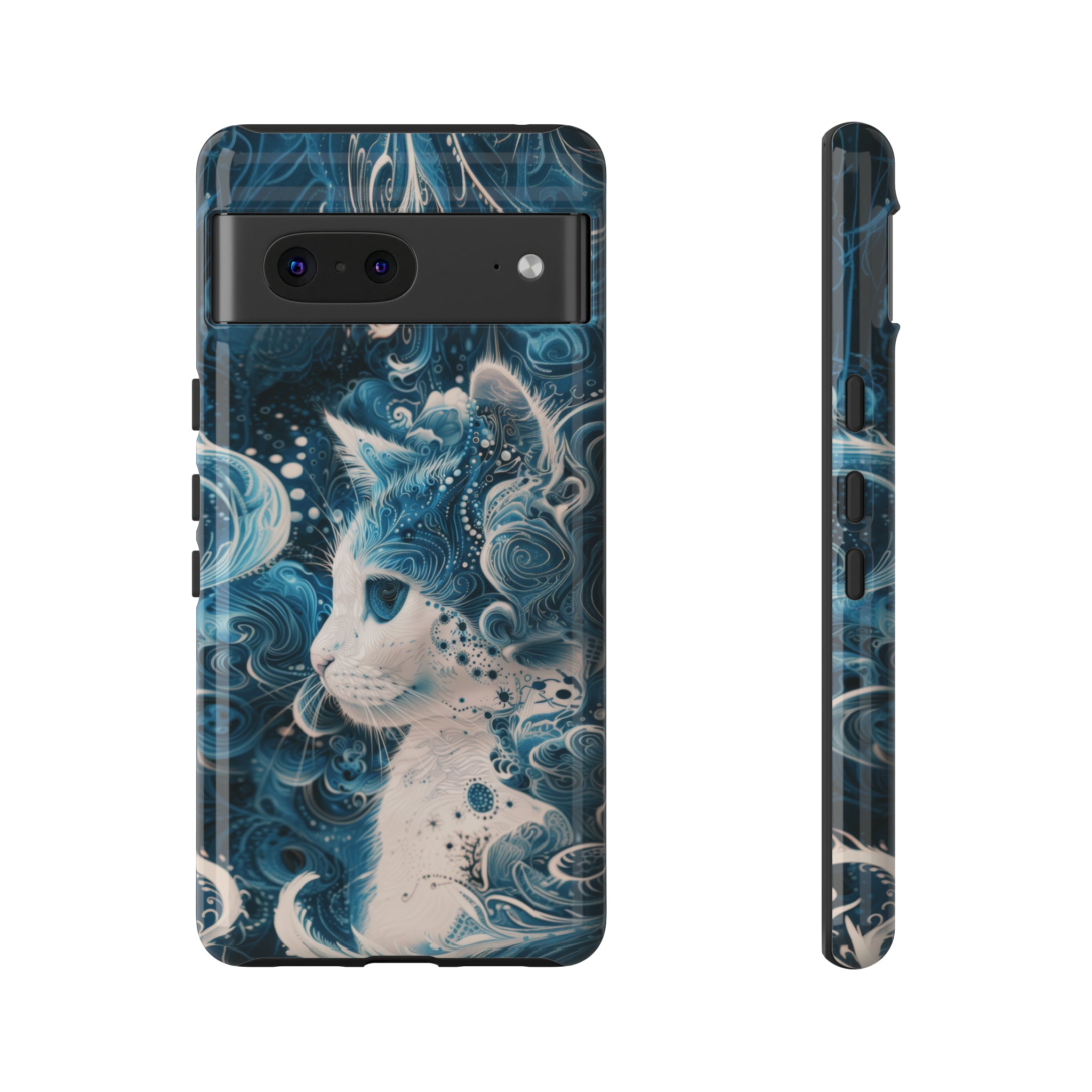 Aqua cat Tough Cases