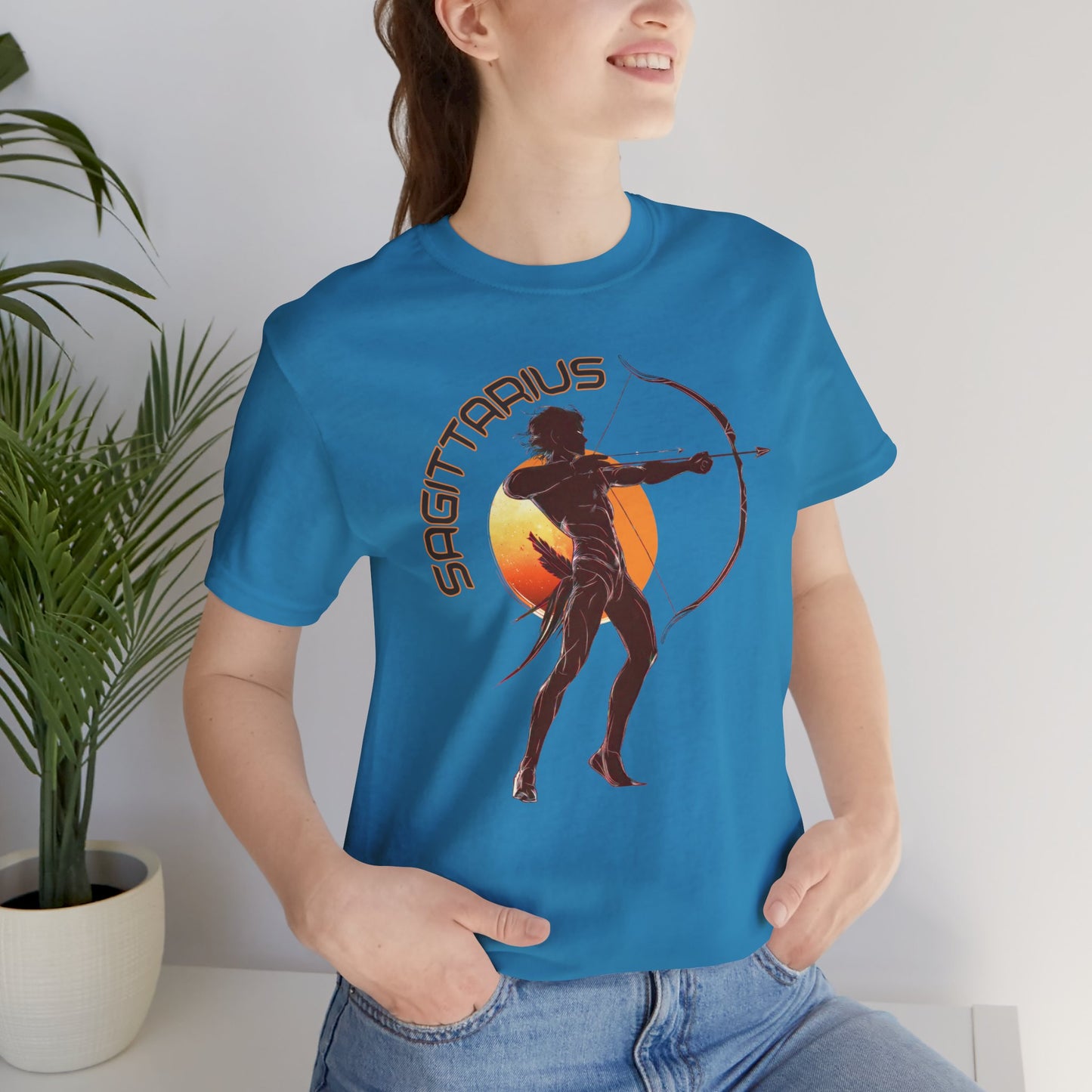 Sagittarius Unisex Jersey Short Sleeve Tee