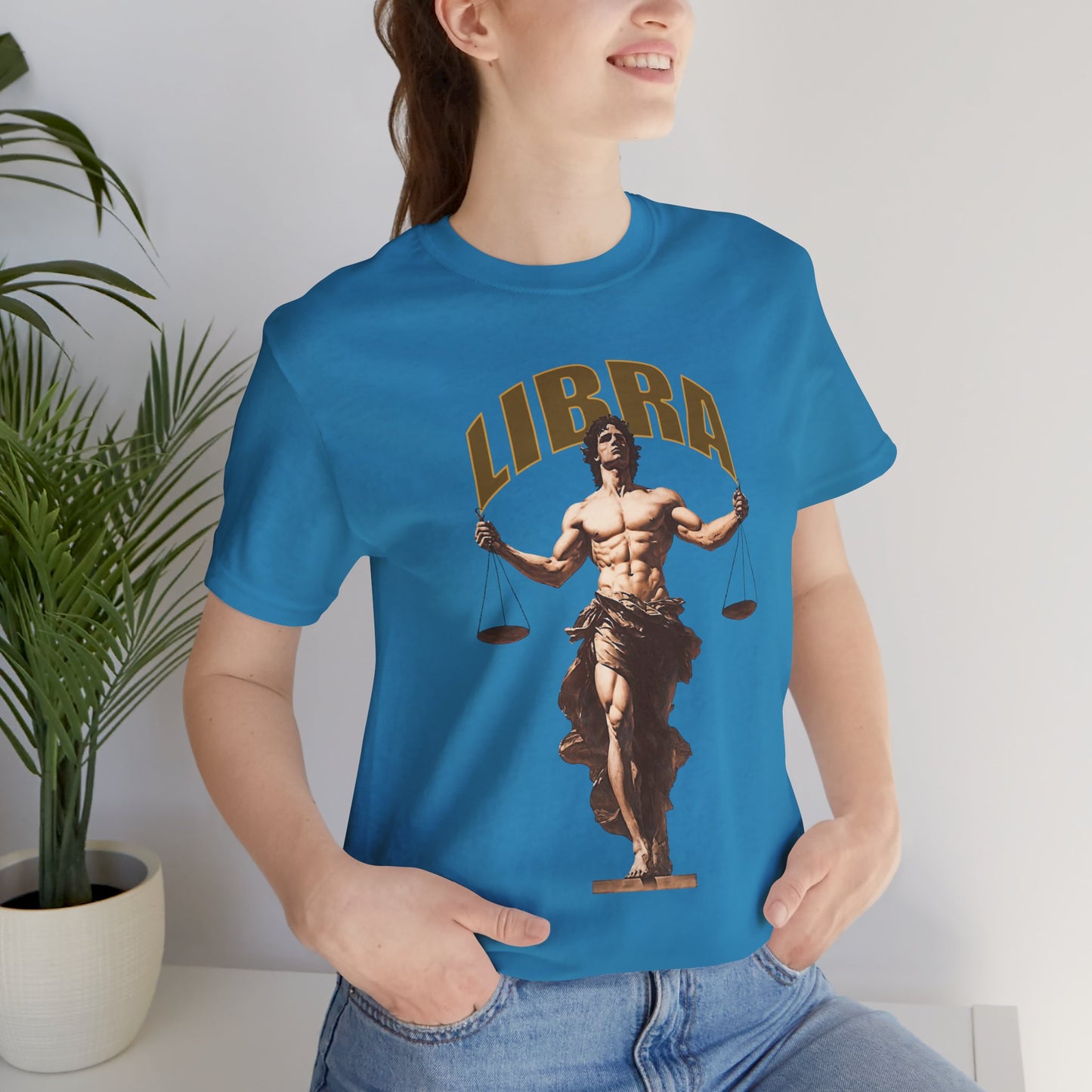 Libra Unisex Jersey Short Sleeve Tee