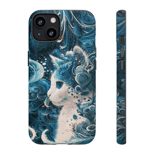 Aqua cat Tough Cases