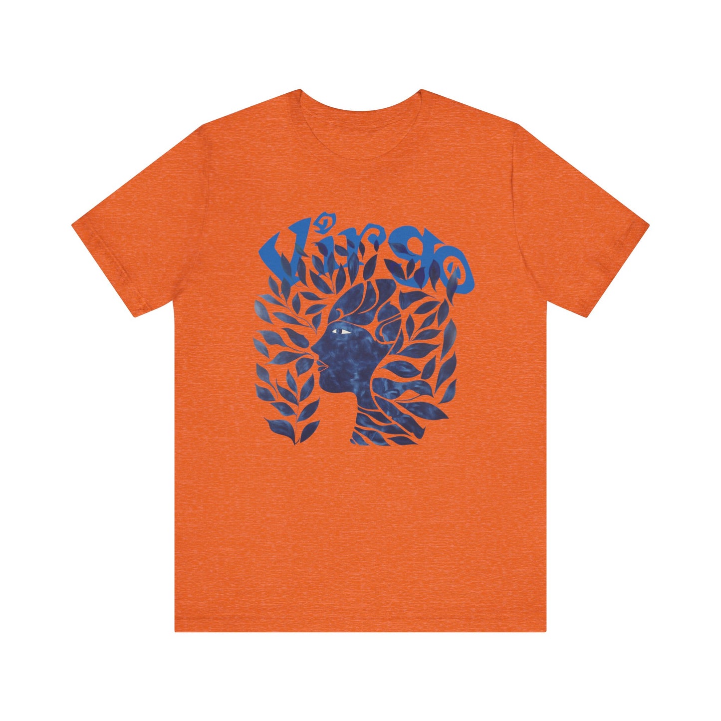 Virgo blue graphic Unisex Jersey Short Sleeve Tee