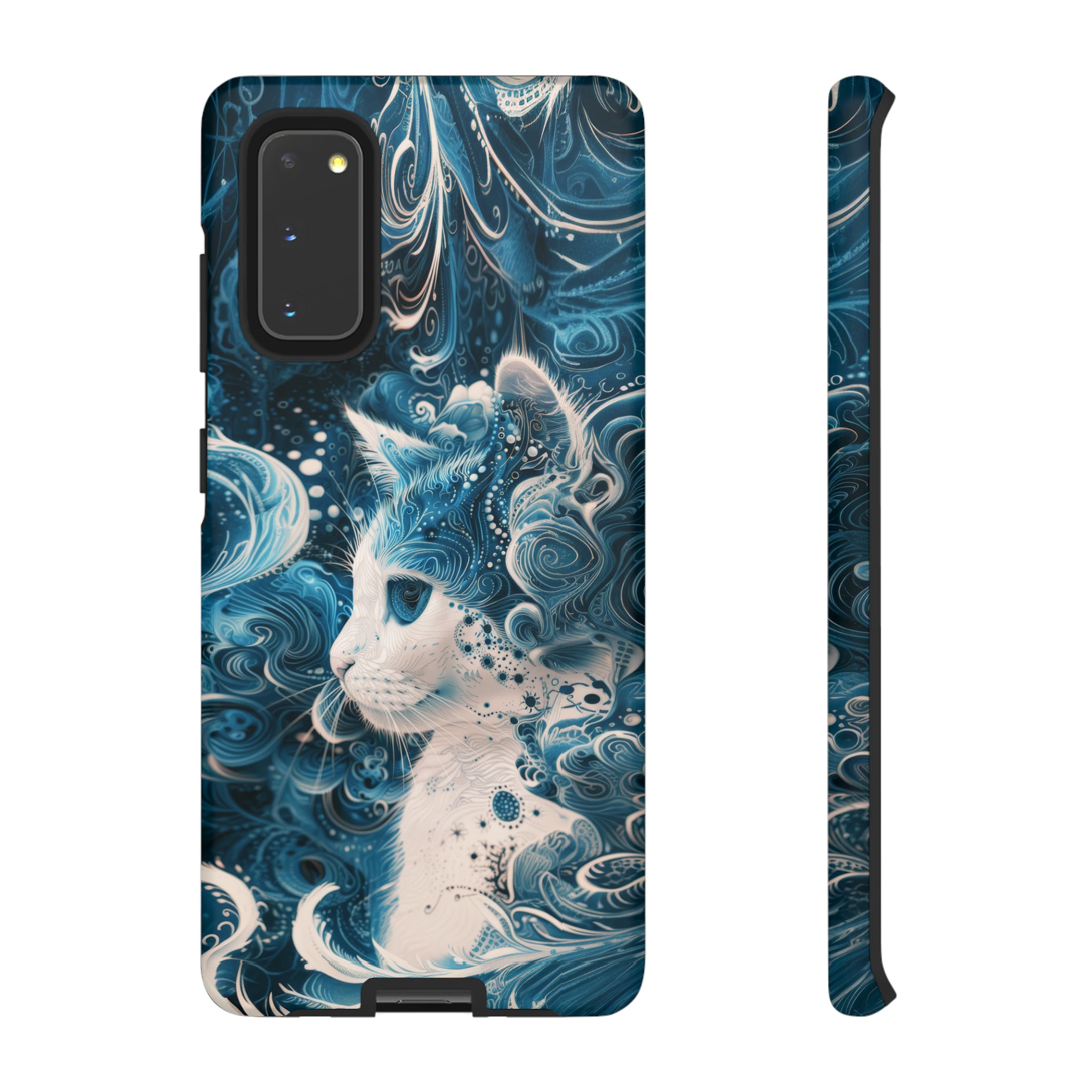 Aqua cat Tough Cases