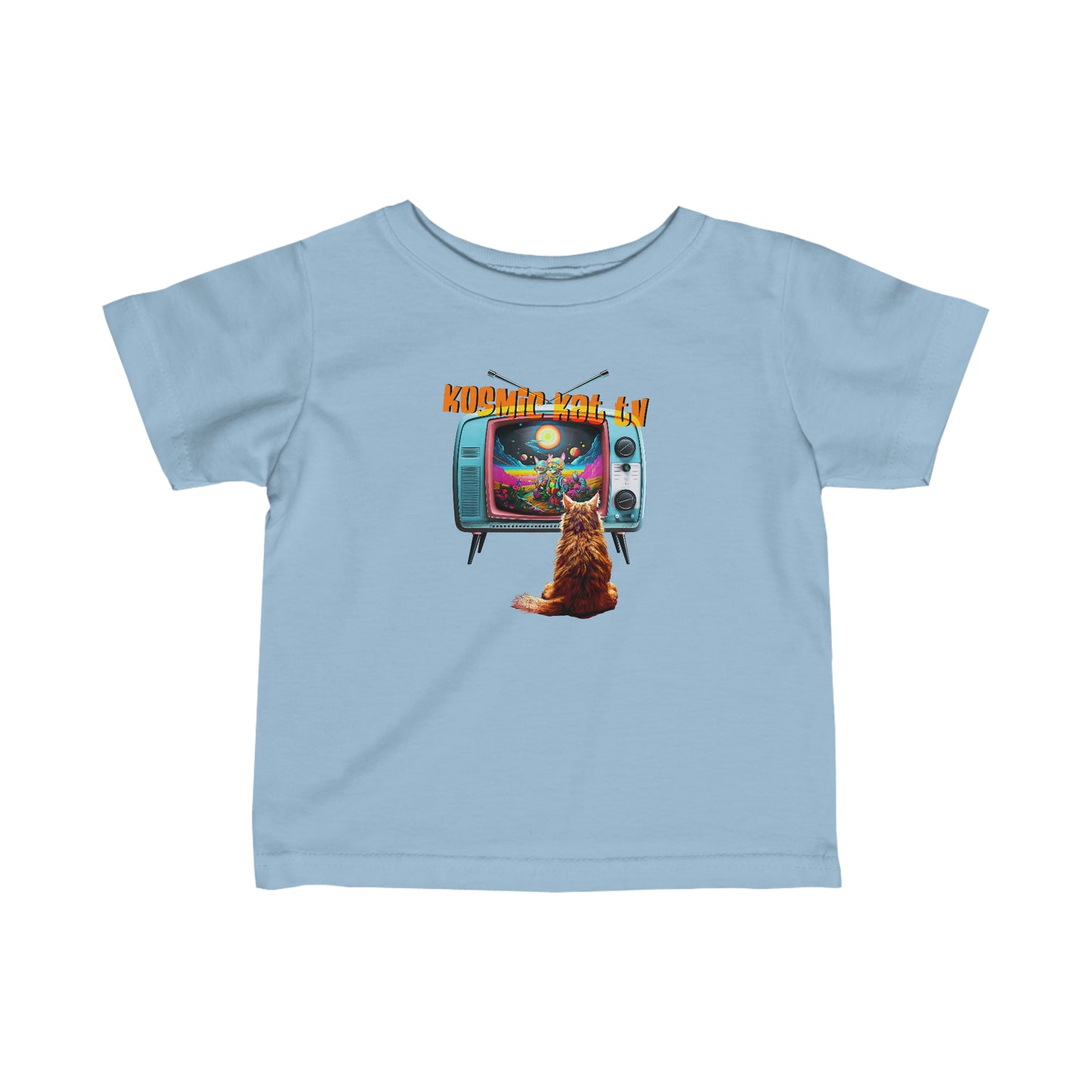 Kosmic Kat Infant Fine Jersey Tee