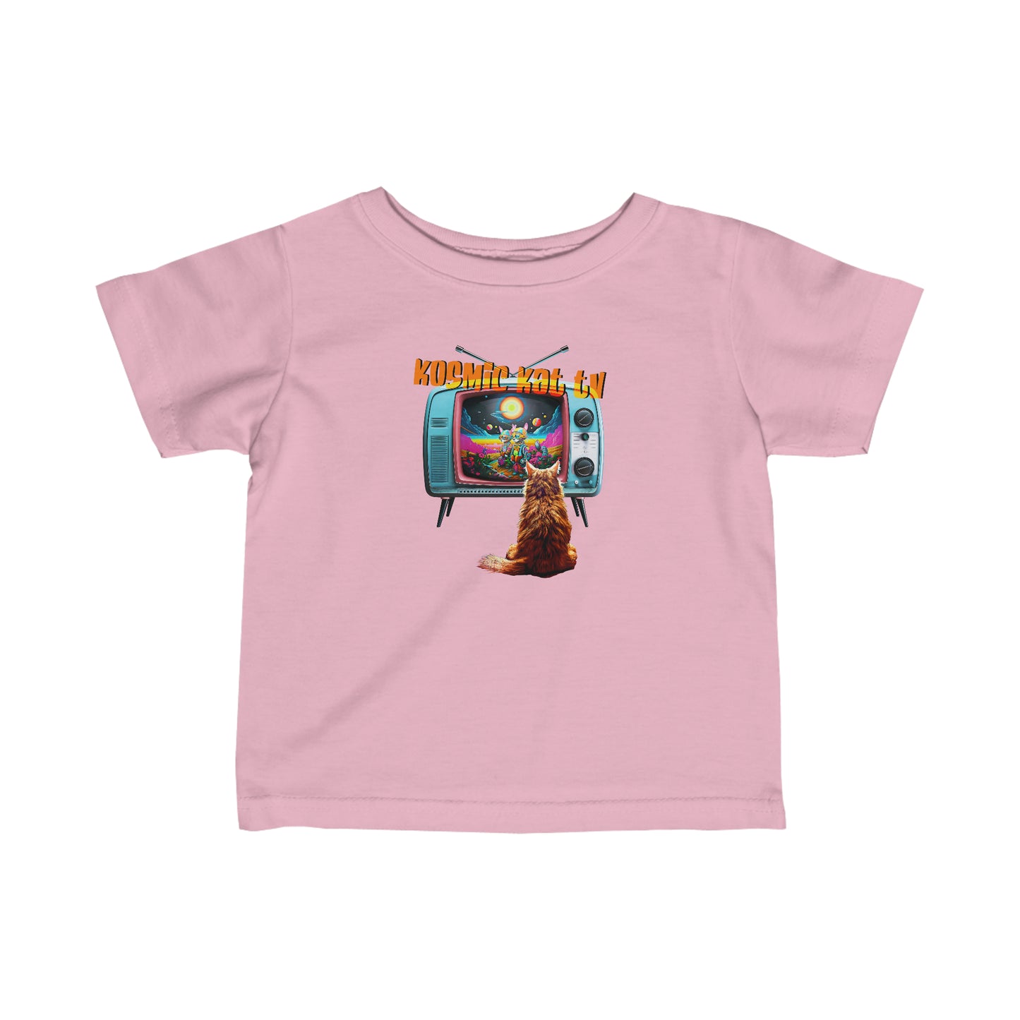 Kosmic Kat Infant Fine Jersey Tee