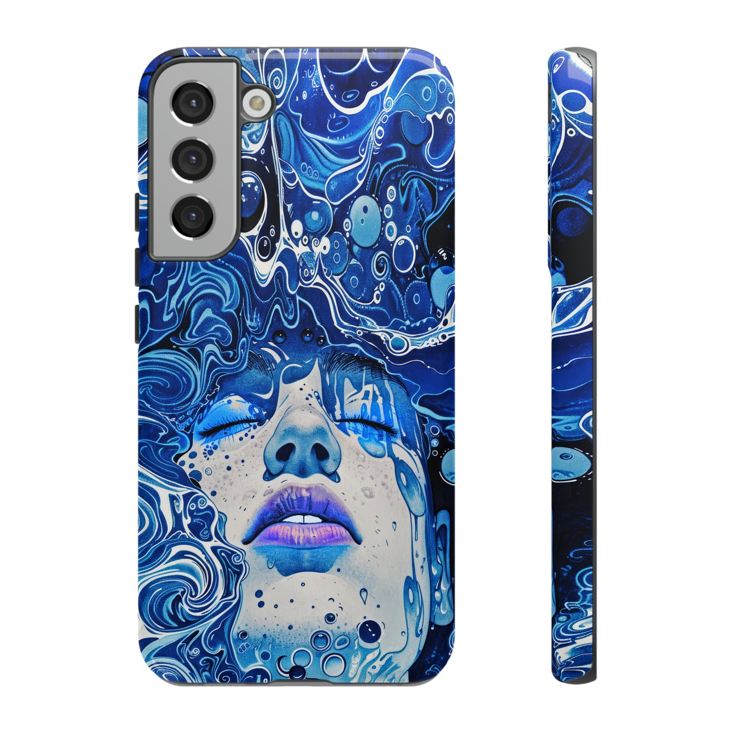 Phone Case, underwater design, Artistic design, Tough Case, Colorful whimsical water fantasy design, iPhone 15, 14, 13, 12, 11, Samsung, Pixel