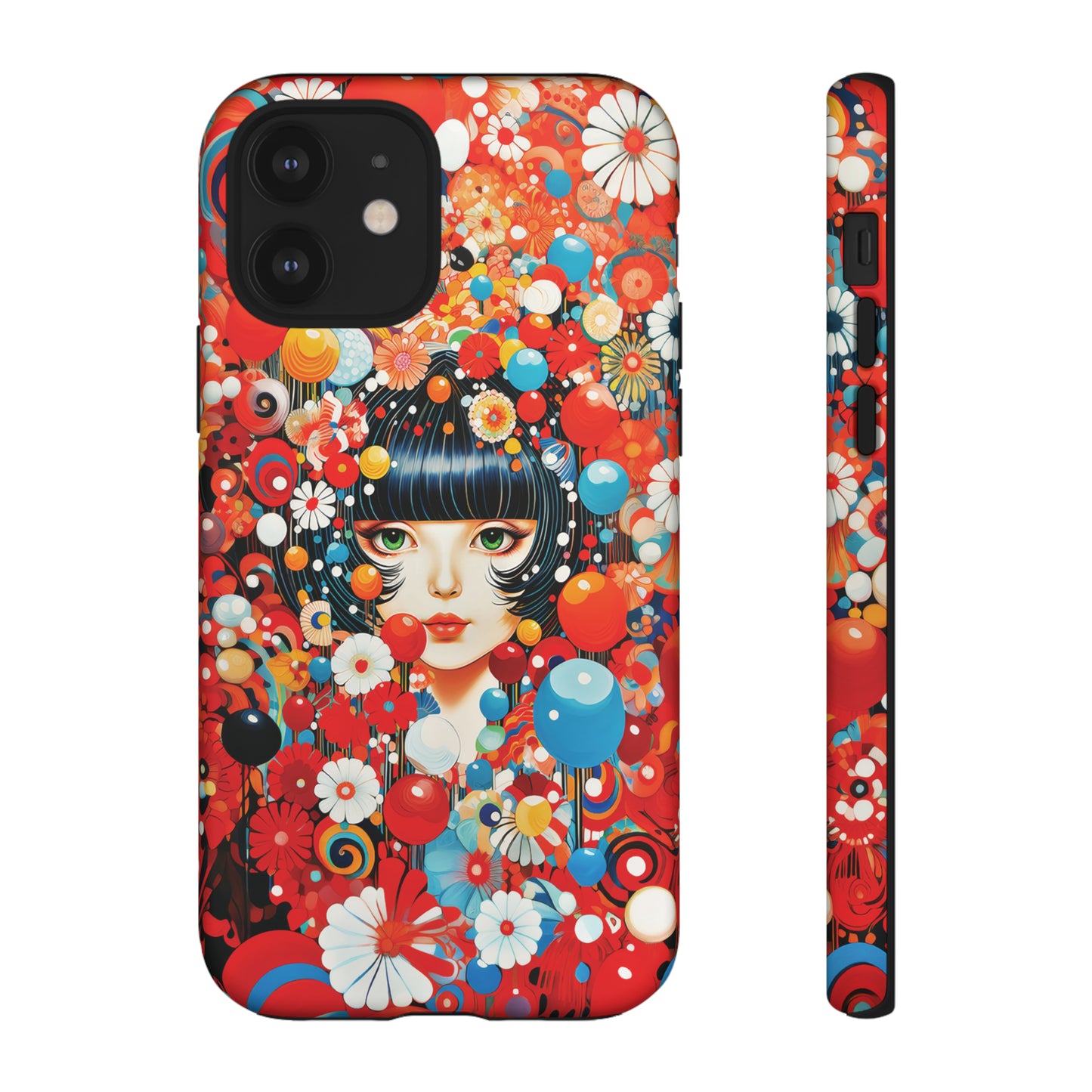 Girl in red blossoms Tough Cases