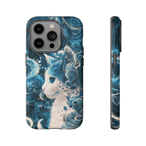 Aqua cat Tough Cases