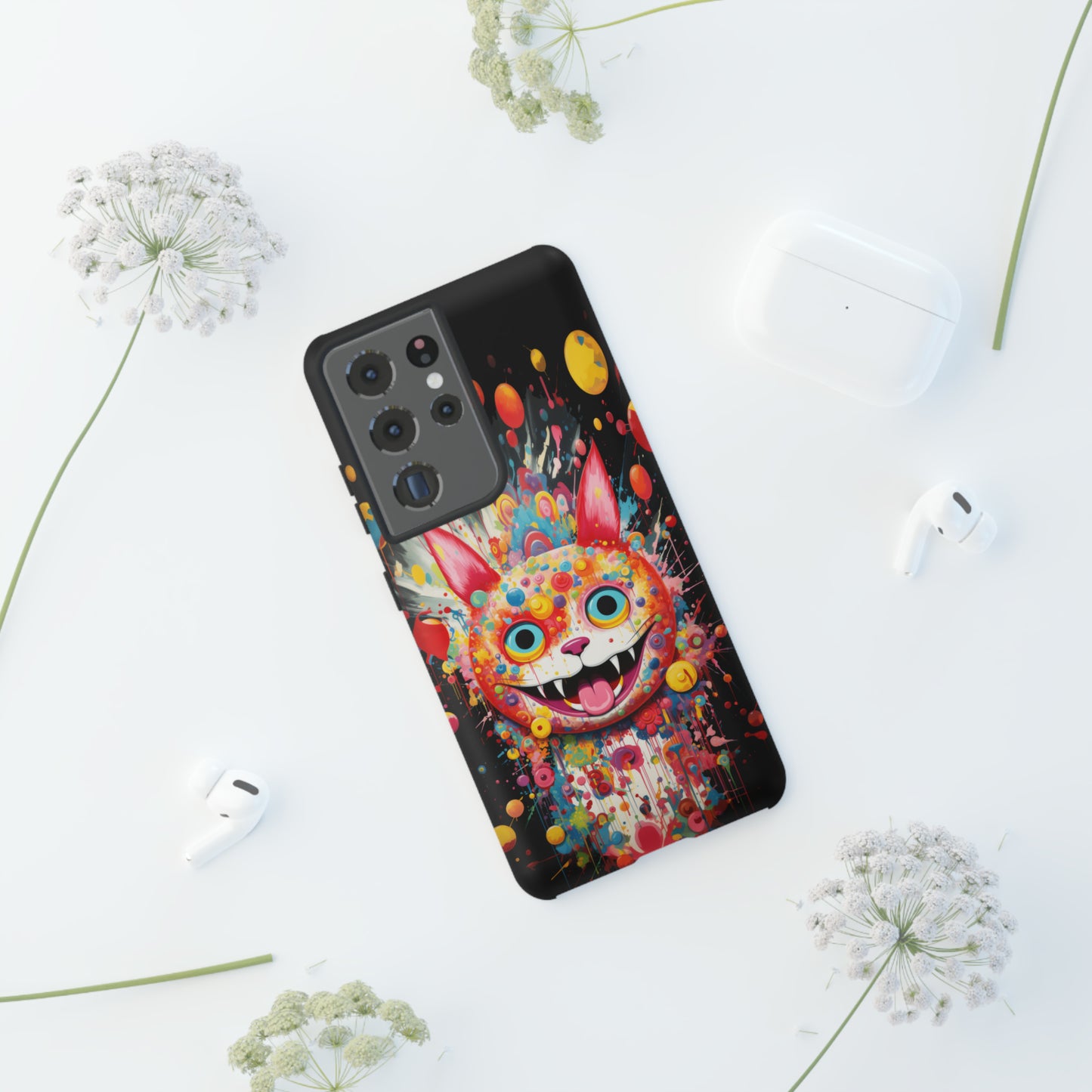 Colorful Cat Tough Cases