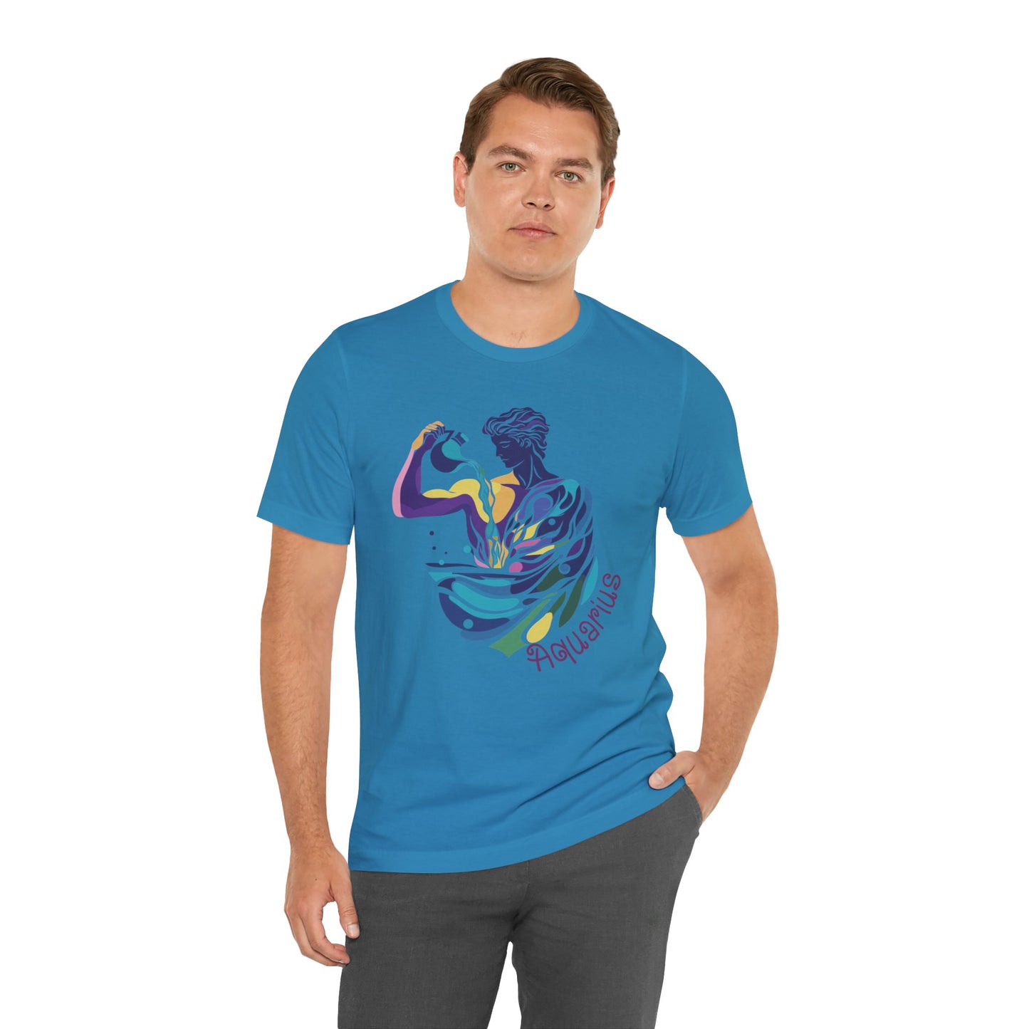 Aquarius Unisex Jersey Short Sleeve Tee
