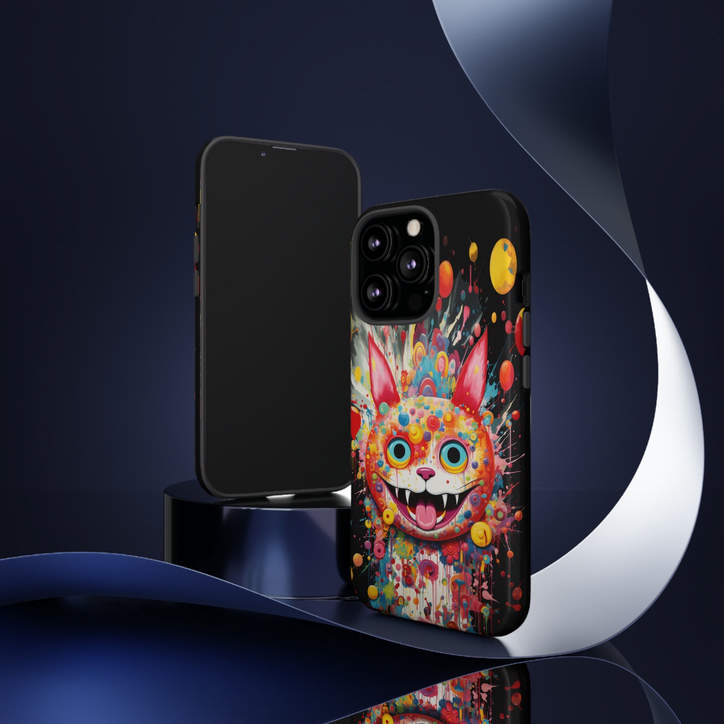 Colorful Cat Tough Cases
