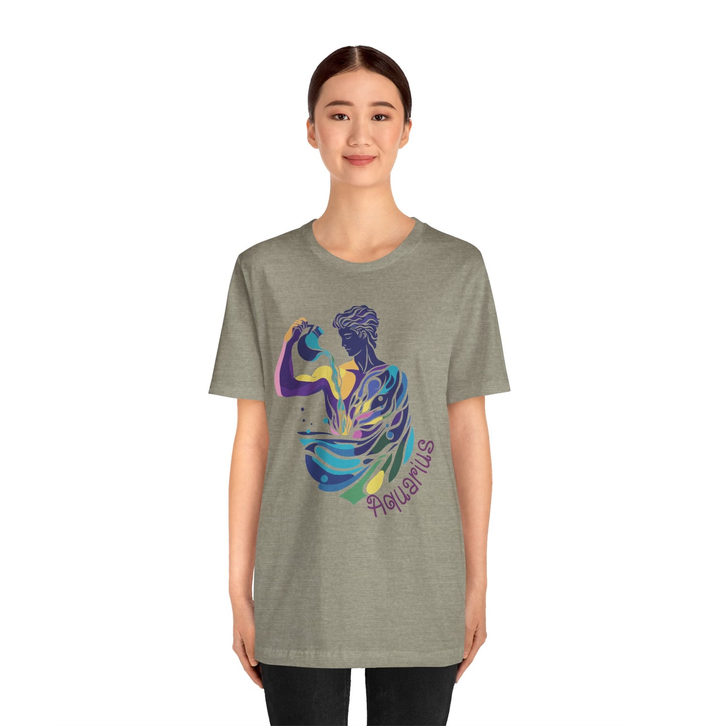 Aquarius Unisex Jersey Short Sleeve Tee