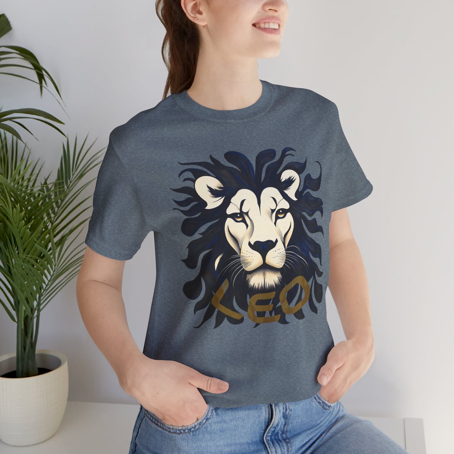 Leo Unisex Jersey Short Sleeve Tee