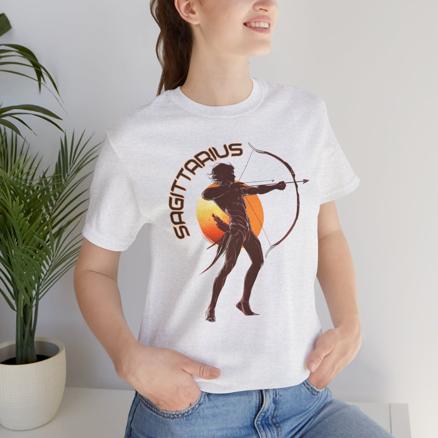 Sagittarius Unisex Jersey Short Sleeve Tee