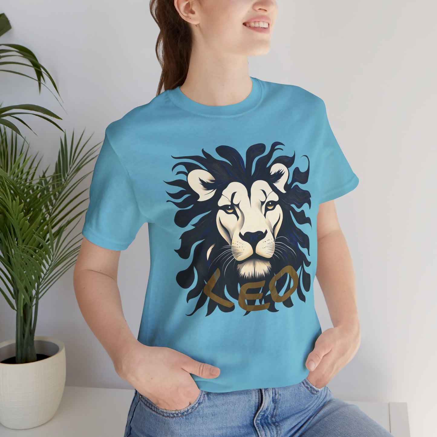 Leo Unisex Jersey Short Sleeve Tee