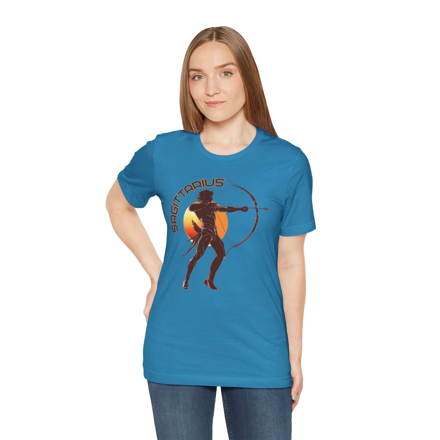 Sagittarius Unisex Jersey Short Sleeve Tee