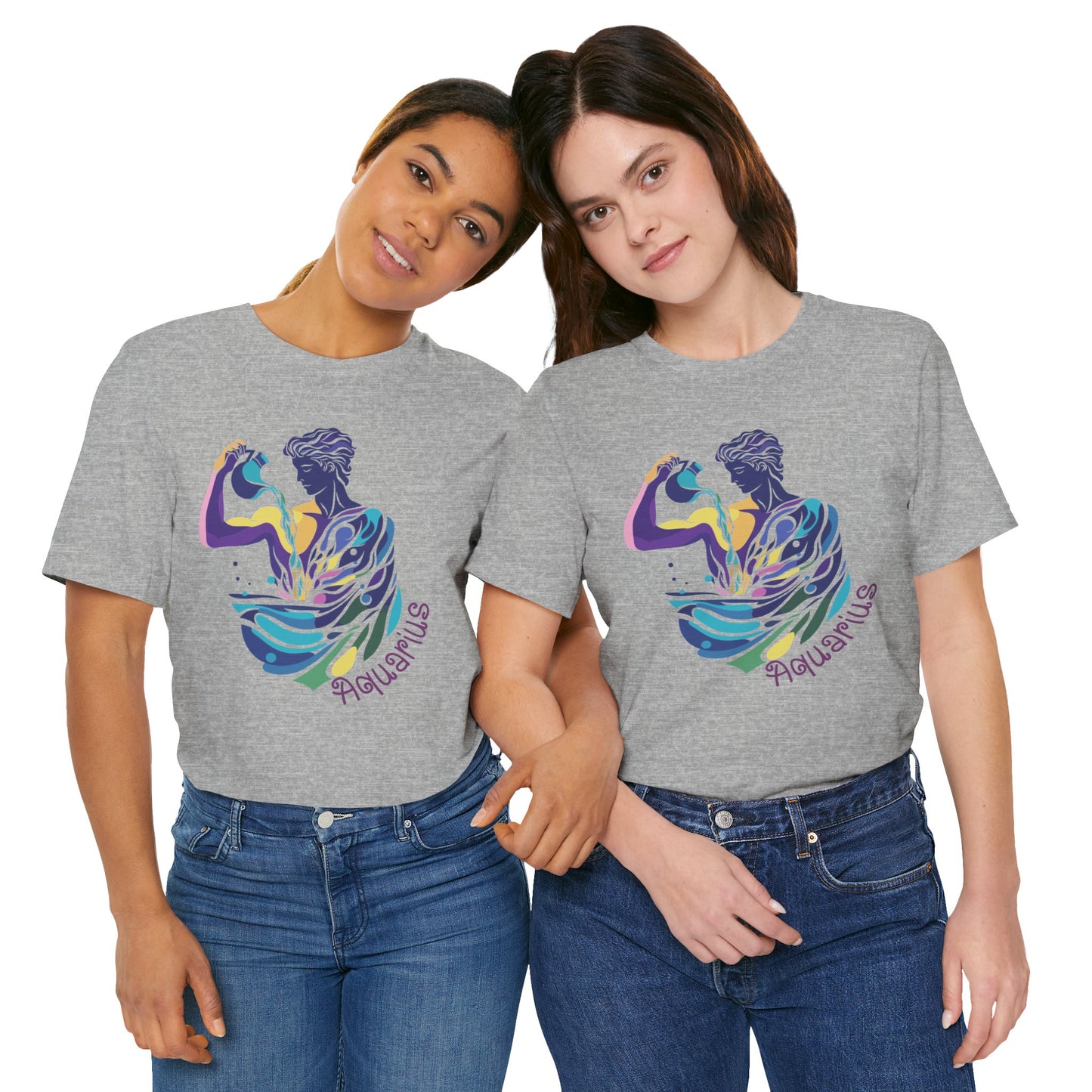 Aquarius Unisex Jersey Short Sleeve Tee