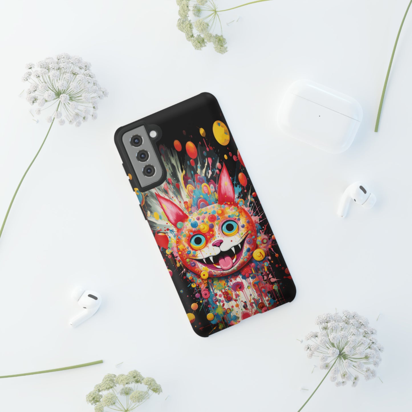Colorful Cat Tough Cases