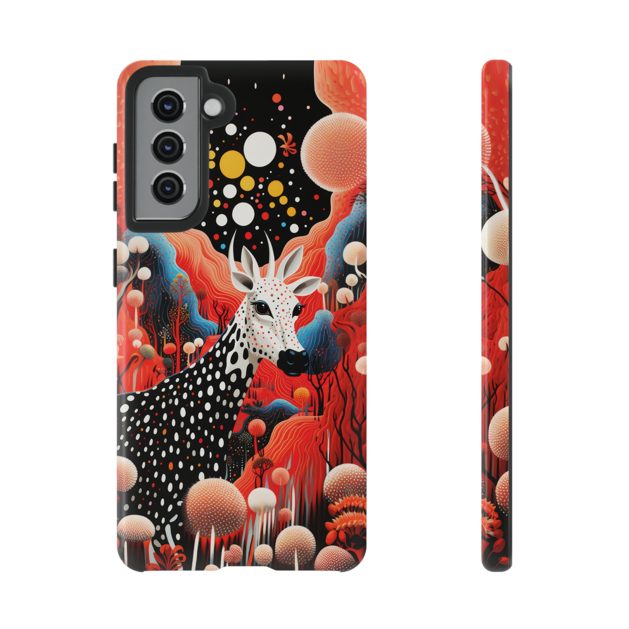 Spotted Elk in the rainbow forest Tough Cases