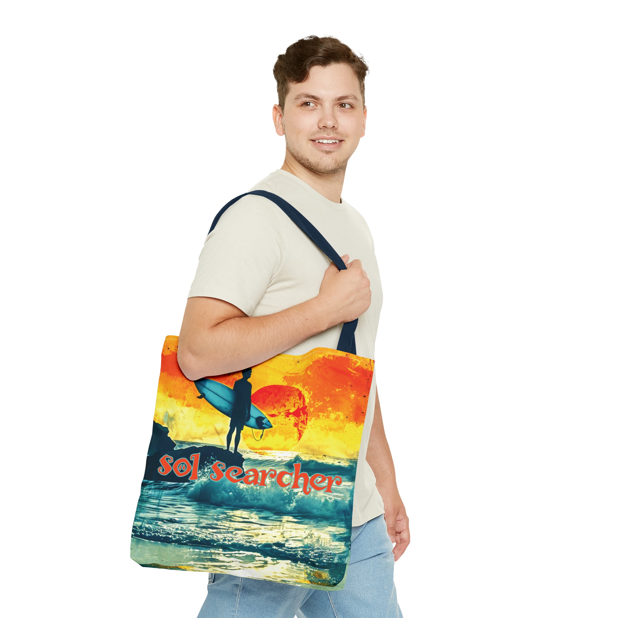 Sol Searcher sunset Tote Bag (AOP)