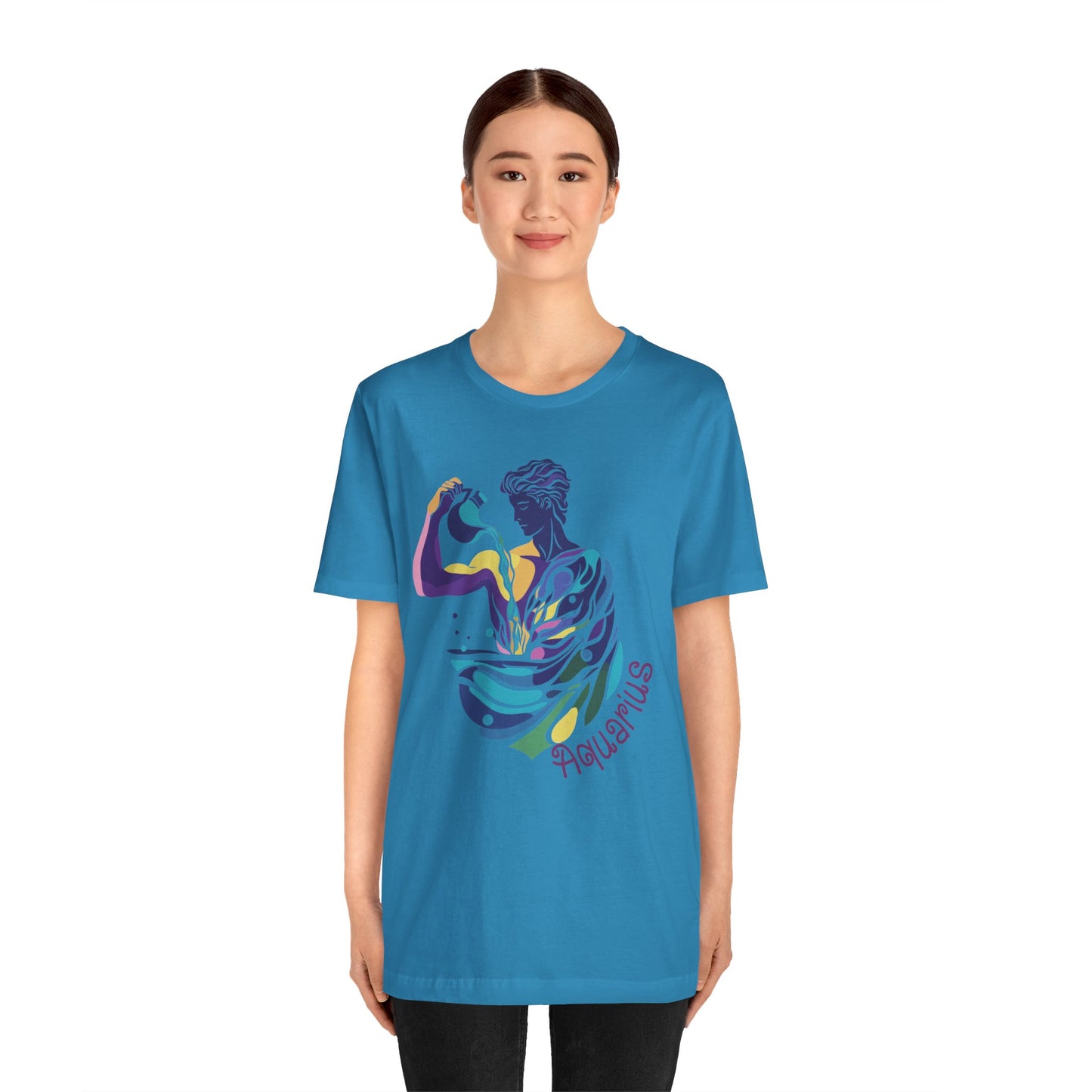 Aquarius Unisex Jersey Short Sleeve Tee