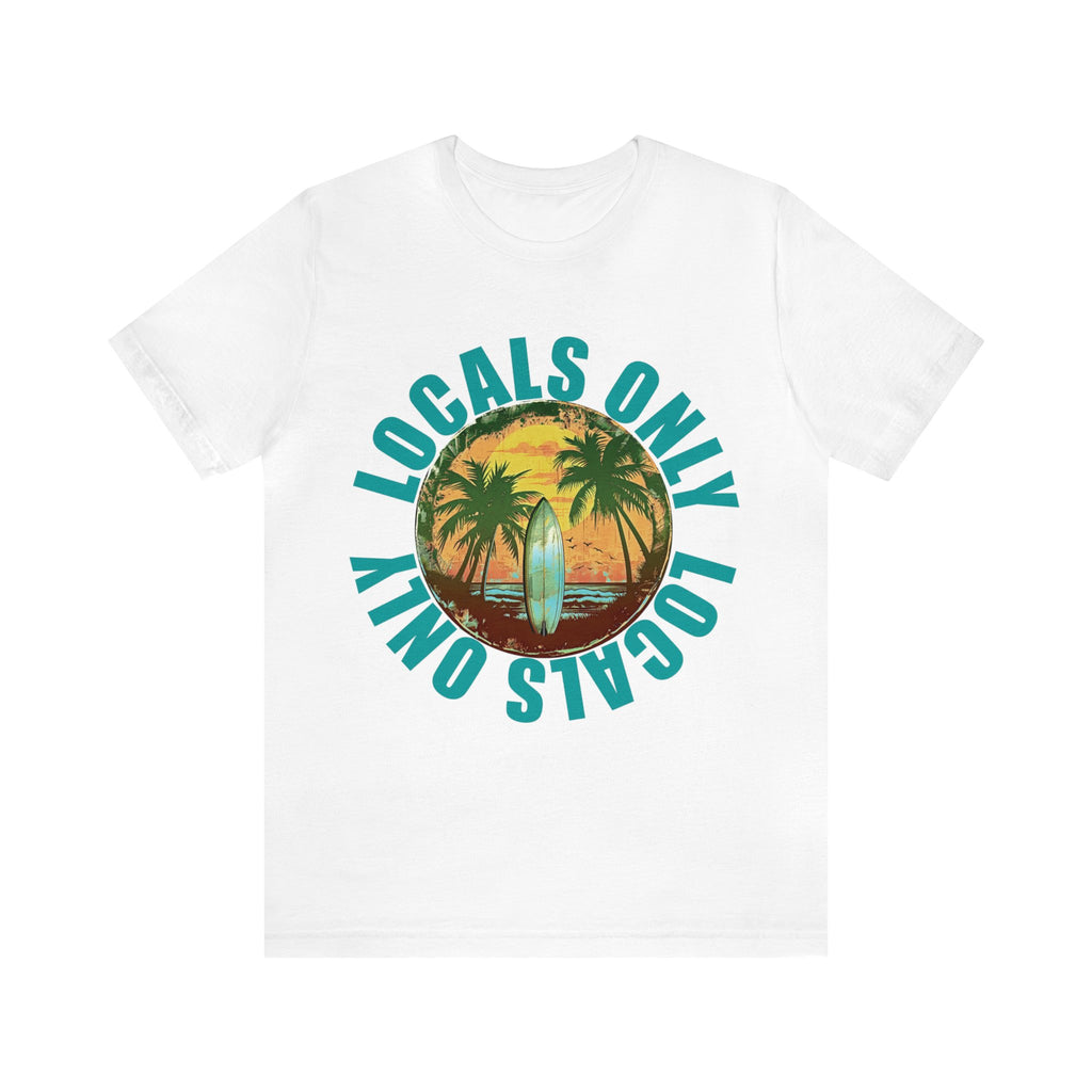 Locals Only stamp Unisex Jersey Short Sleeve Tee