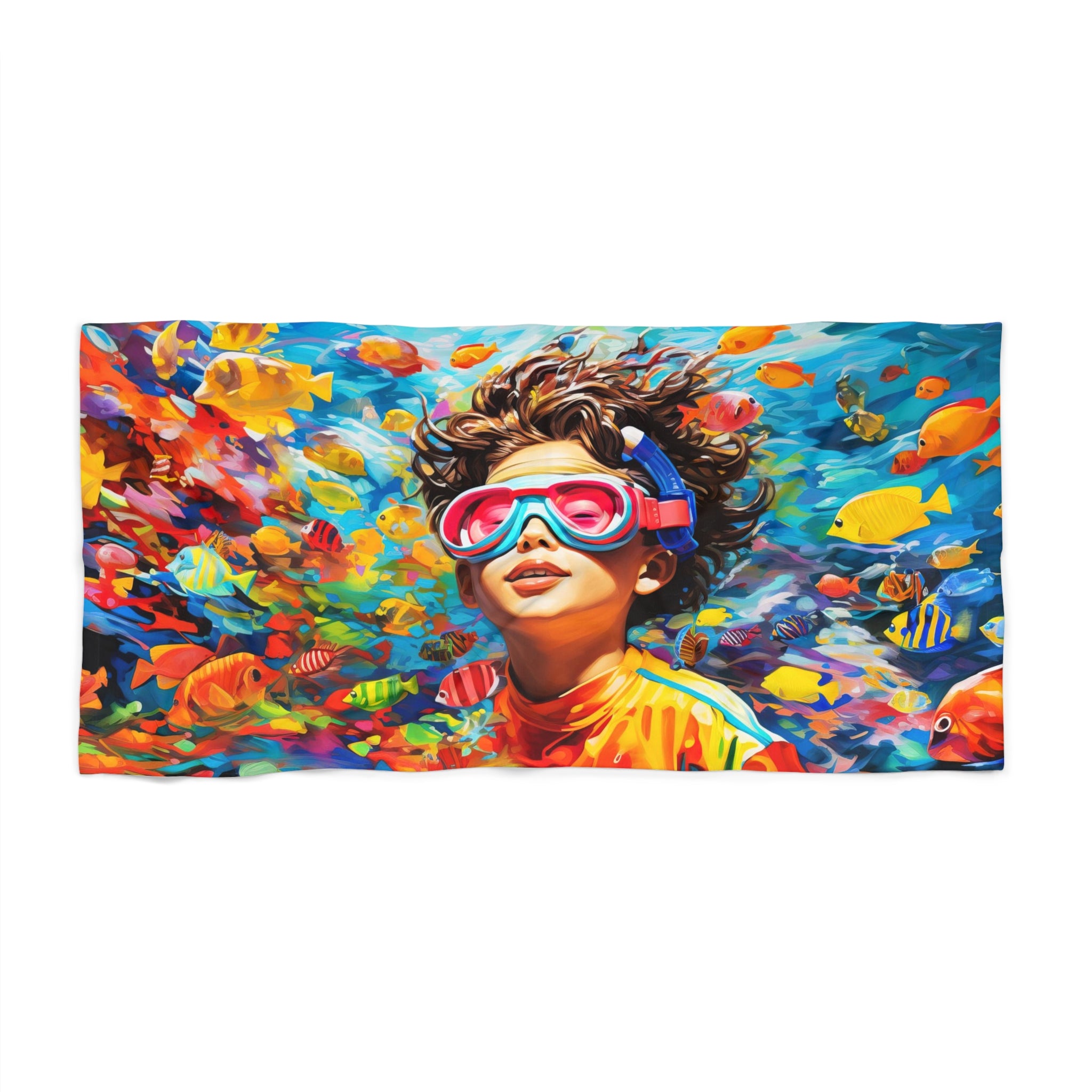 Ocean Dreamland Beach Towel