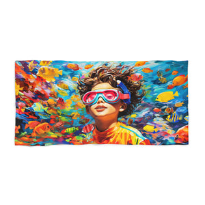 Ocean Dreamland Beach Towel