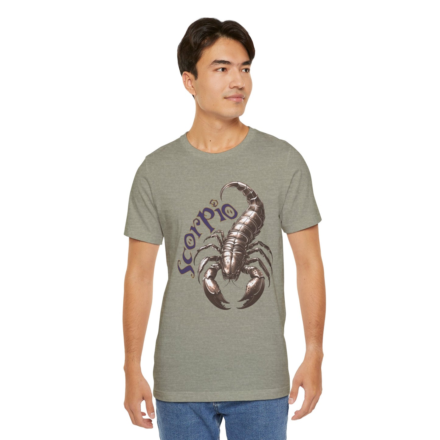 Scorpio Bronze graphic Unisex Jersey Short Sleeve Tee