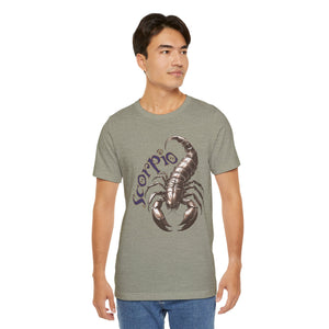 Scorpio Bronze graphic Unisex Jersey Short Sleeve Tee