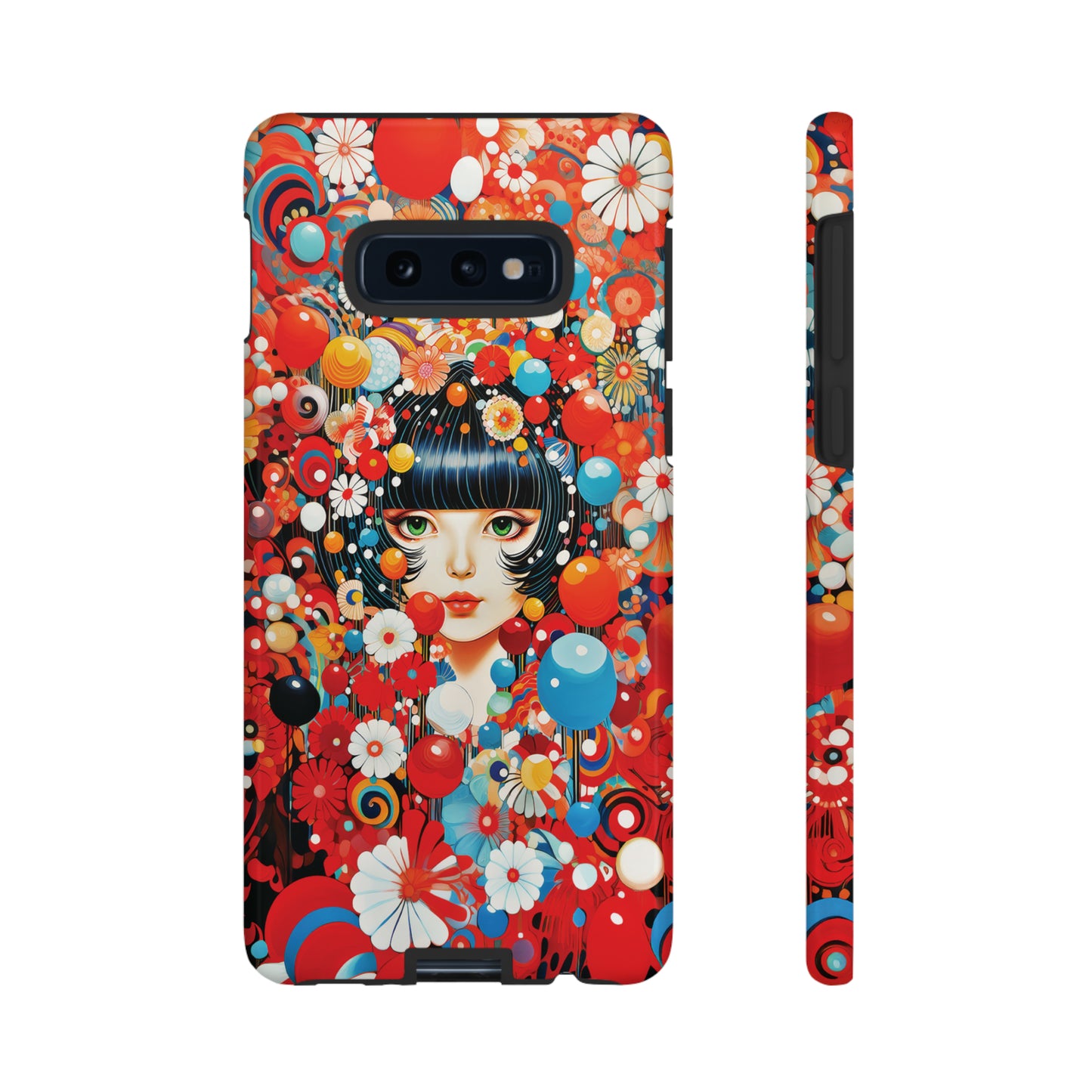 Girl in red blossoms Tough Cases