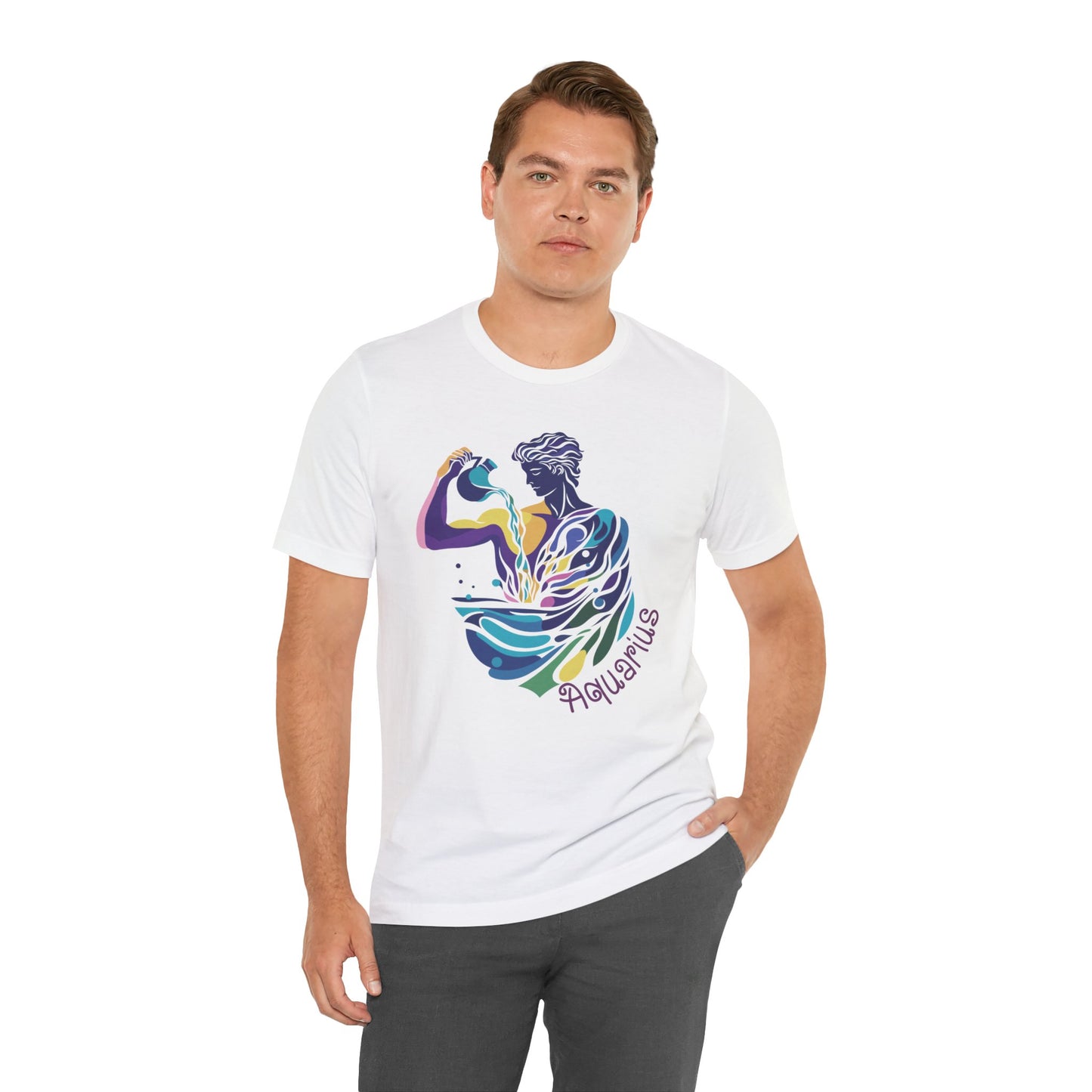 Aquarius Unisex Jersey Short Sleeve Tee