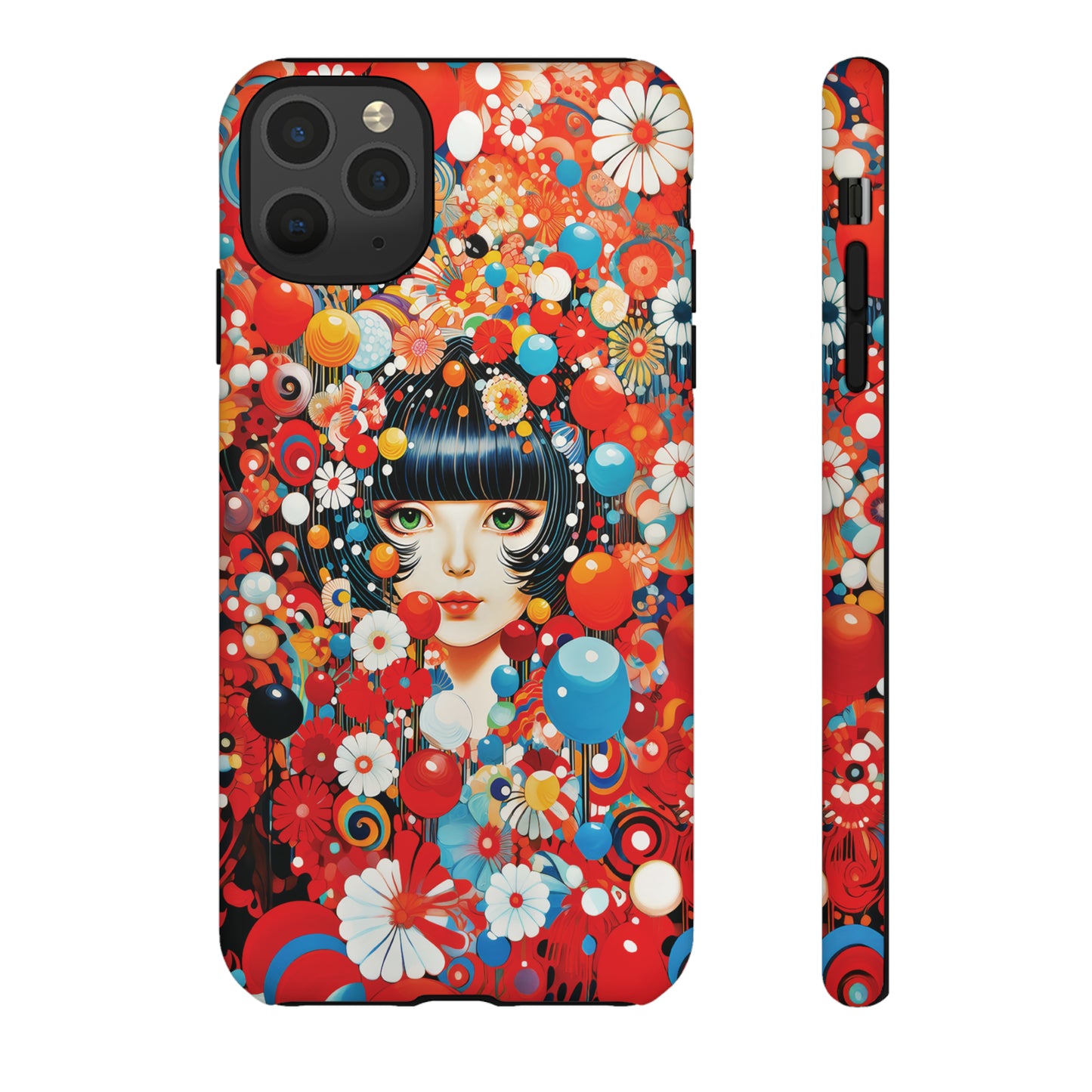 Girl in red blossoms Tough Cases