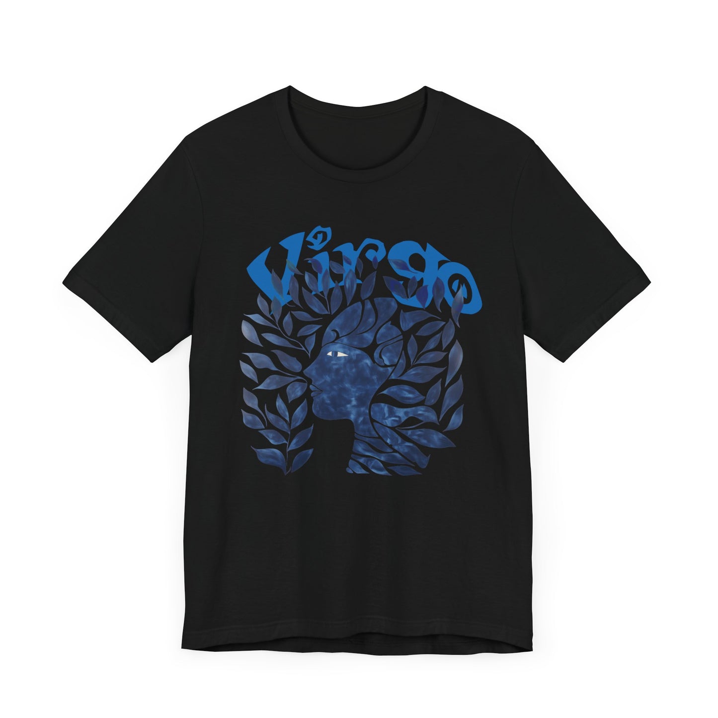 Virgo blue graphic Unisex Jersey Short Sleeve Tee
