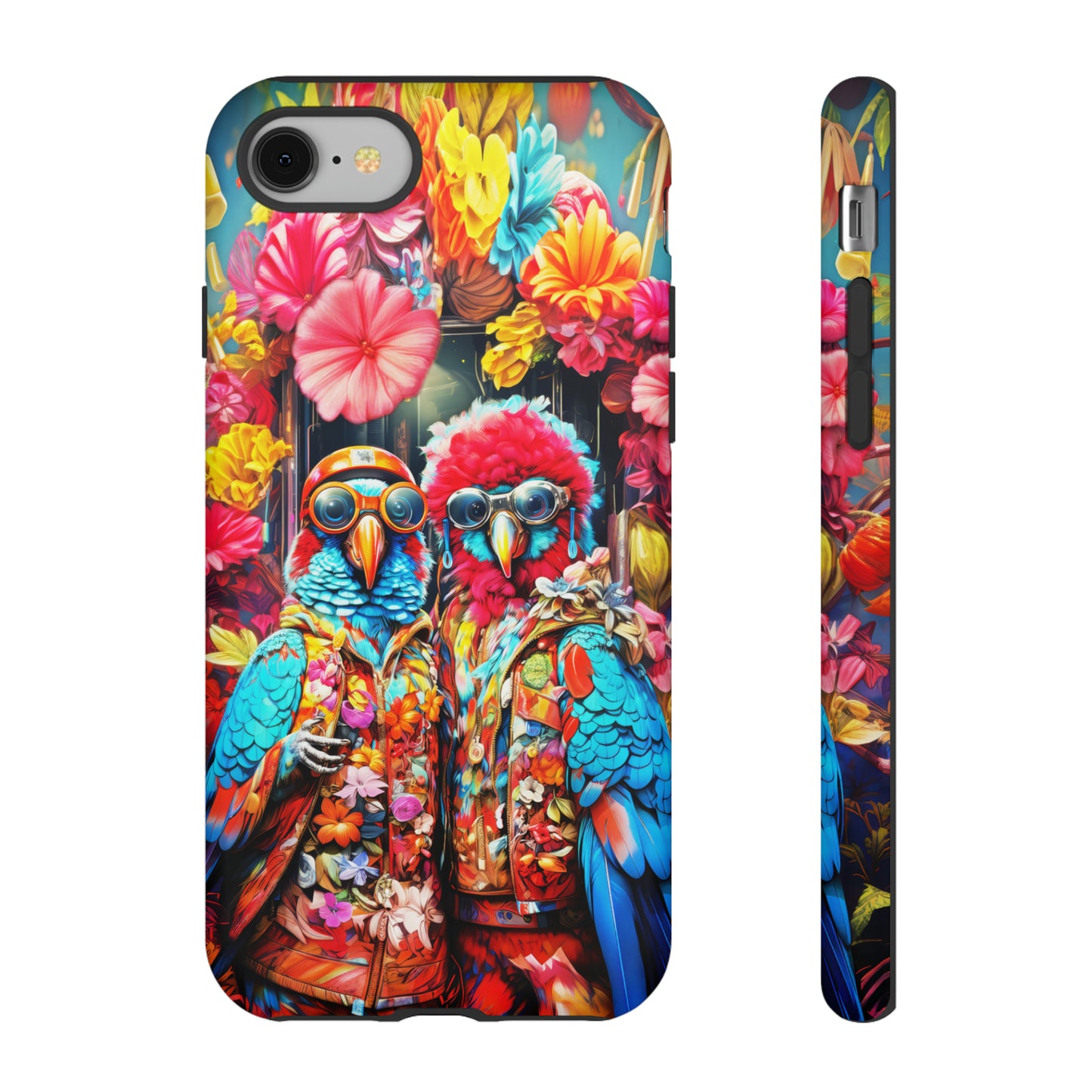 Two hipster parrots Tough Cases