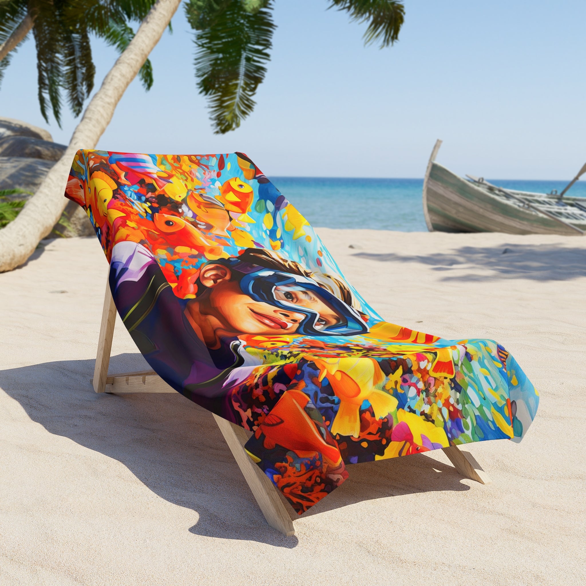 Reef kids Beach Towel