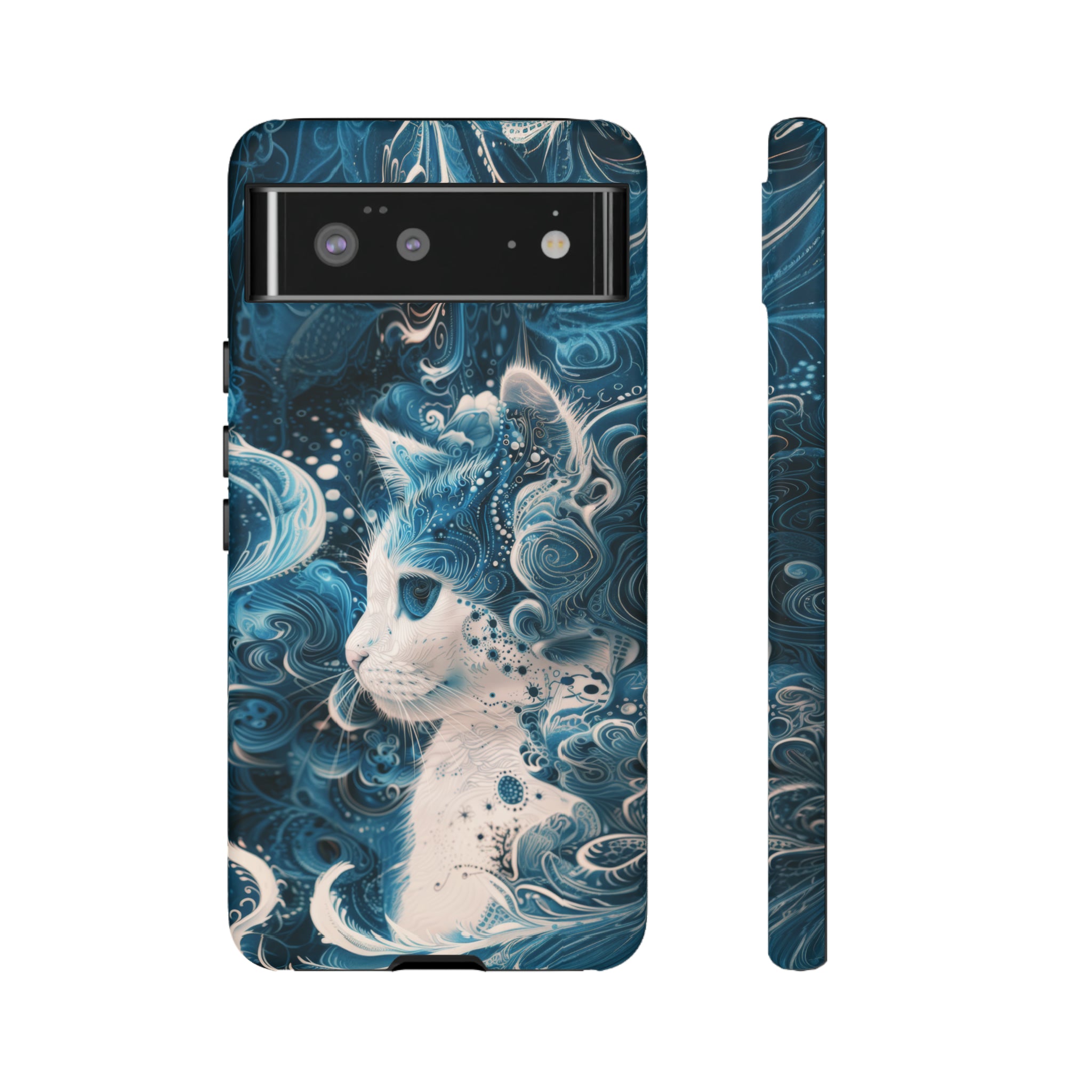 Aqua cat Tough Cases