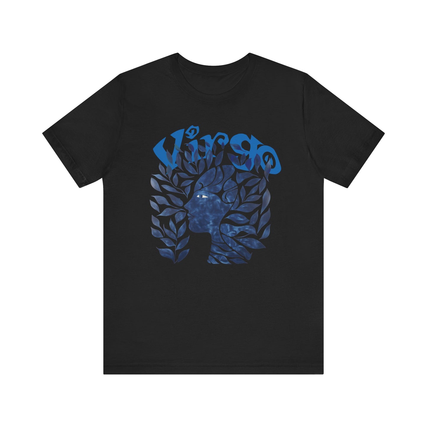 Virgo blue graphic Unisex Jersey Short Sleeve Tee