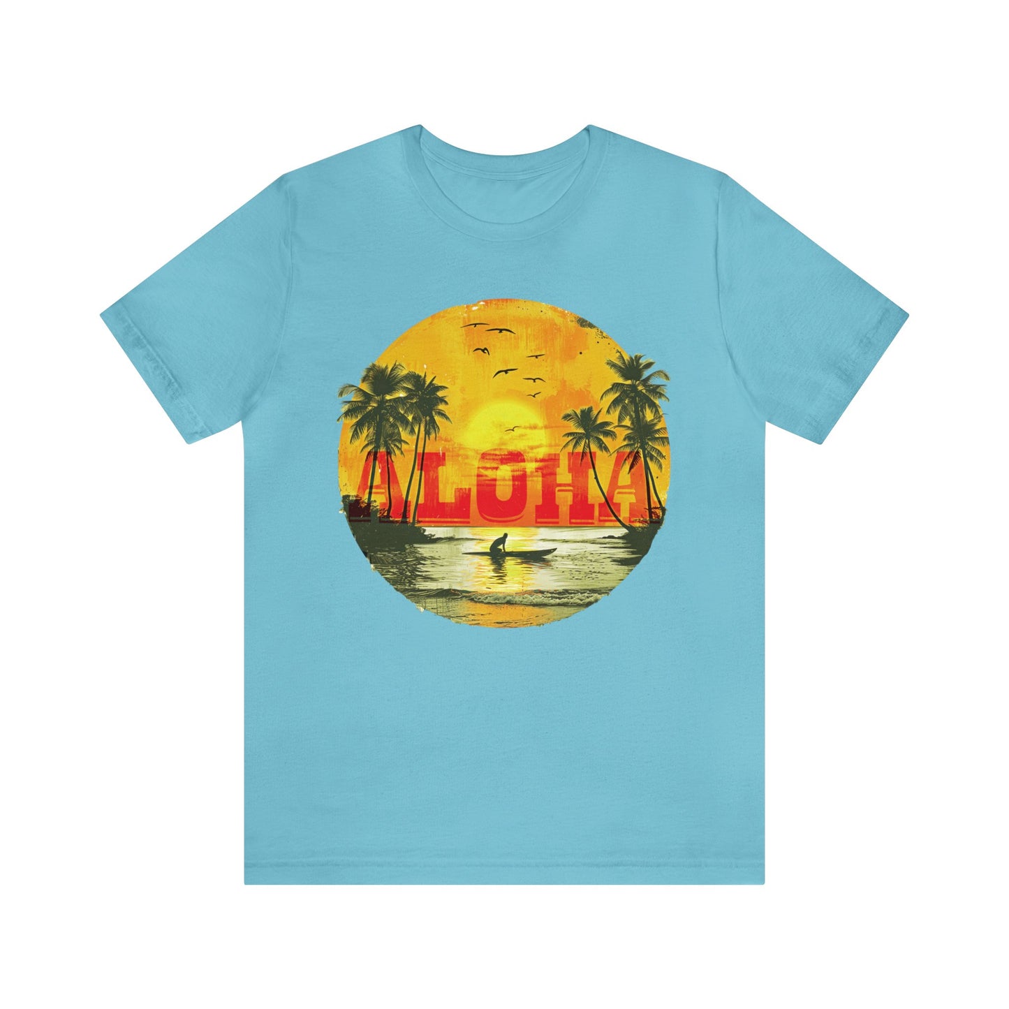 Aloha sunset Unisex Jersey Short Sleeve Tee