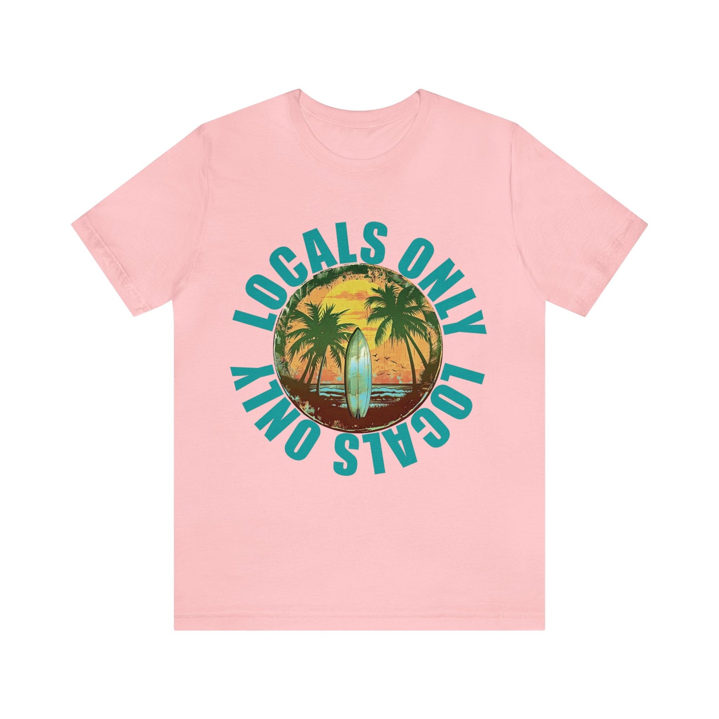 Locals Only stamp Unisex Jersey Short Sleeve Tee