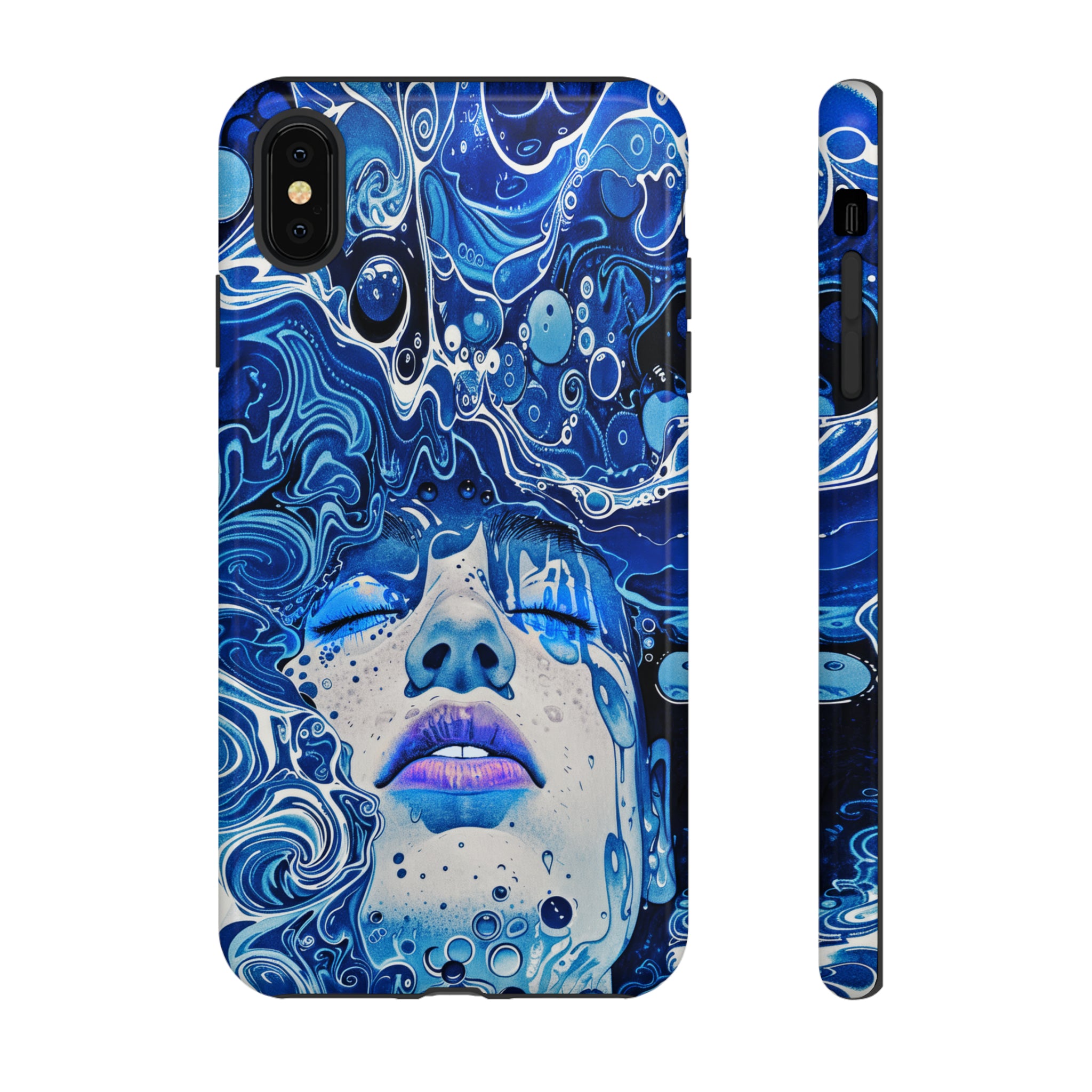 Phone Case, underwater design, Artistic design, Tough Case, Colorful whimsical water fantasy design, iPhone 15, 14, 13, 12, 11, Samsung, Pixel