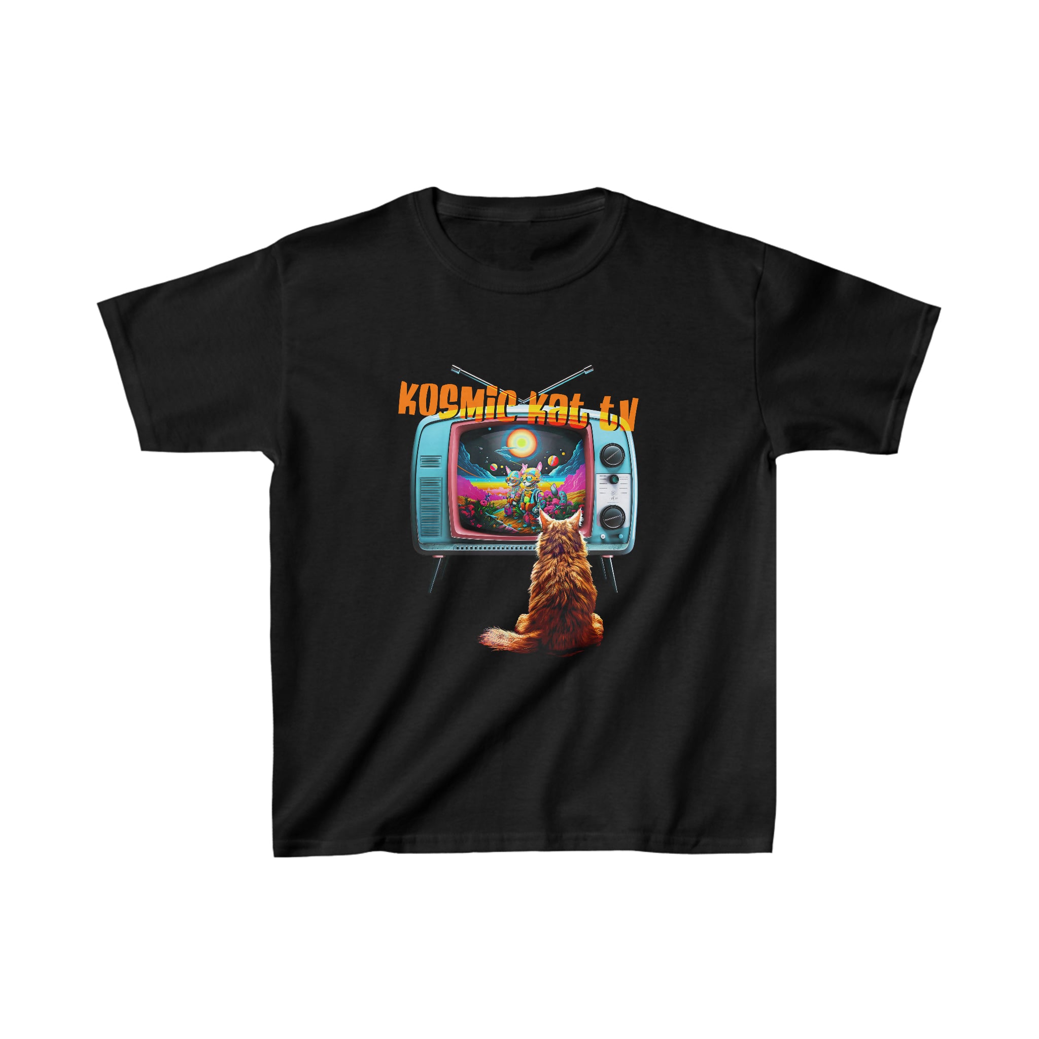Kosmic Kat Kids Heavy Cotton™ Tee