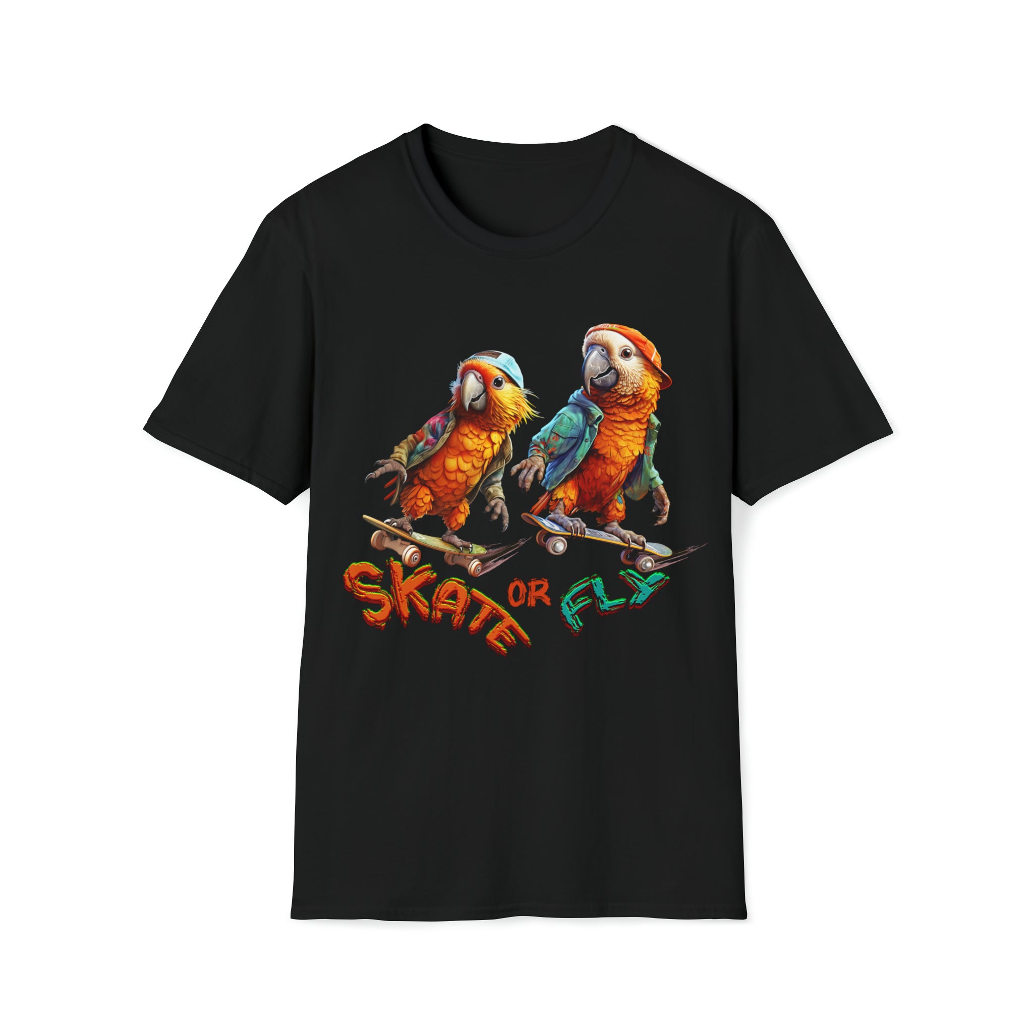 Skate or Fly Unisex Soft style T-Shirt